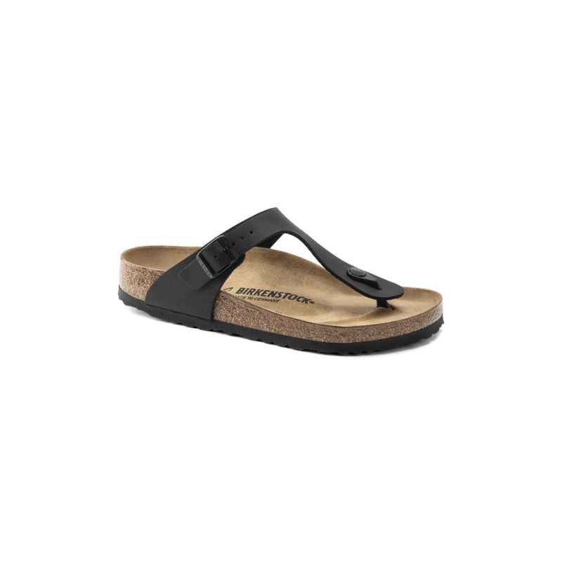 Birkenstock Infradito in Pelle Gizeh da Donna – Nero
