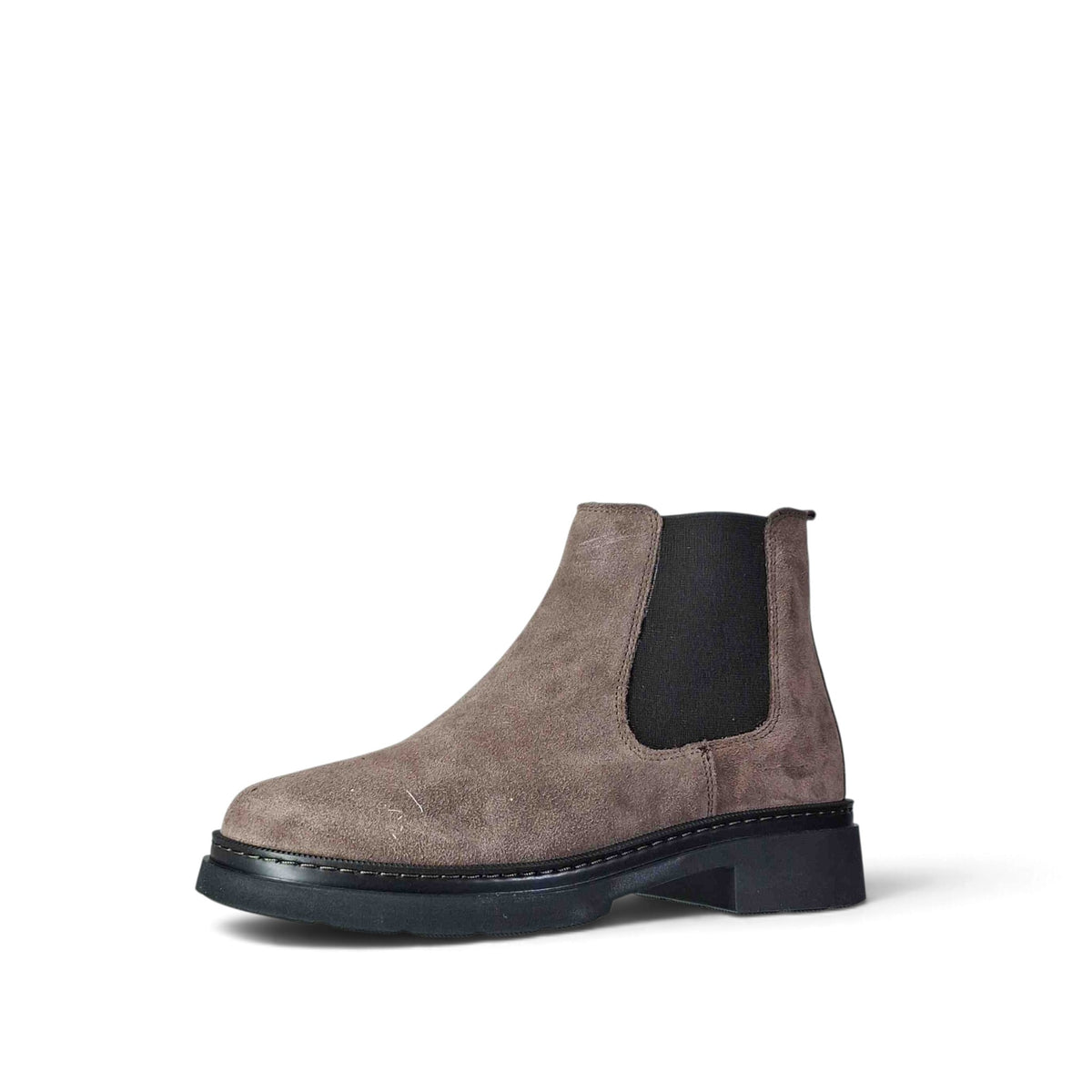 Cinzia Soft Camoscio Cioccolato Stivaletti Senza Stringhe da Donna – IMT52018B 001