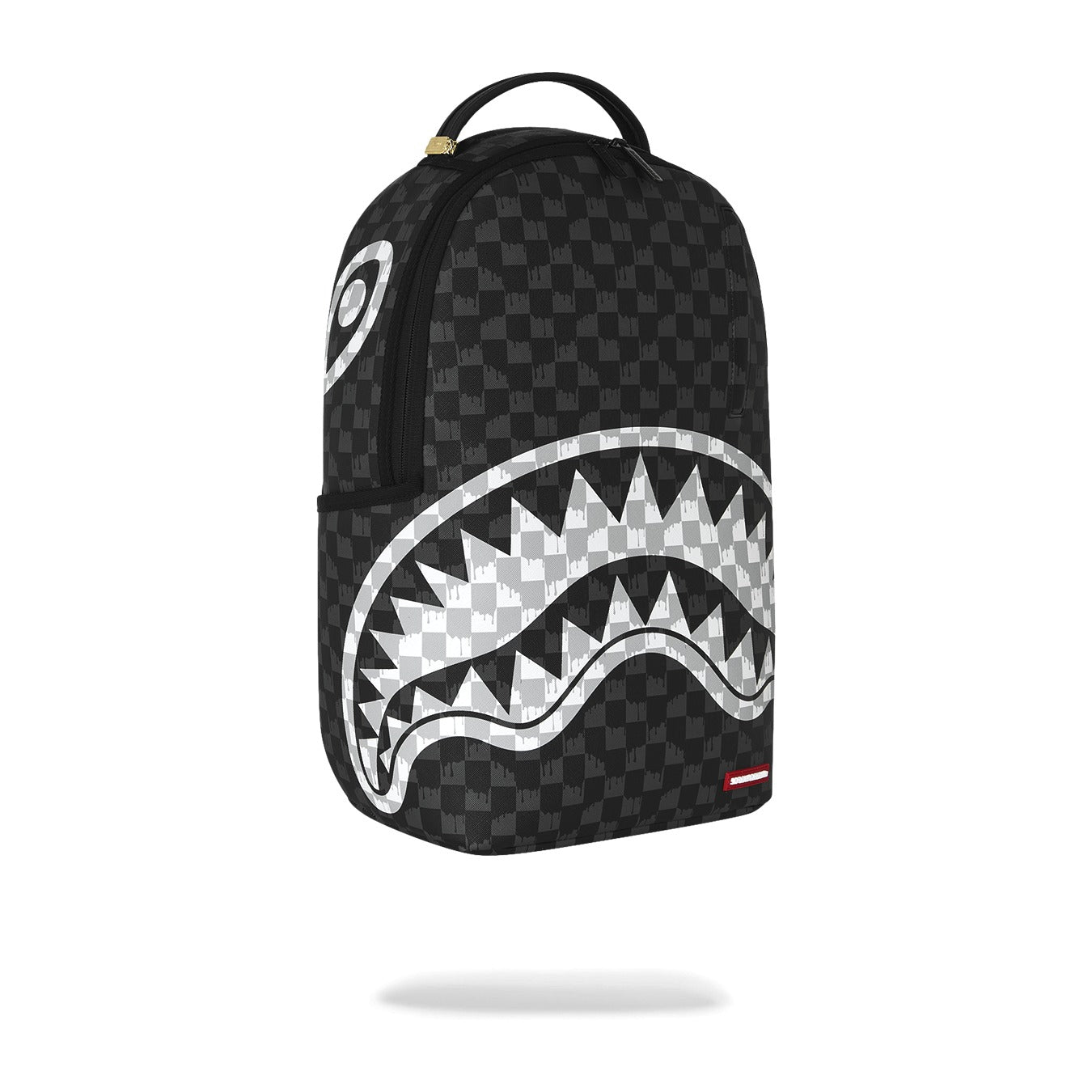 Sprayground Black and white drip check Zaini streetwear da Uomo – 910B8553NSZ