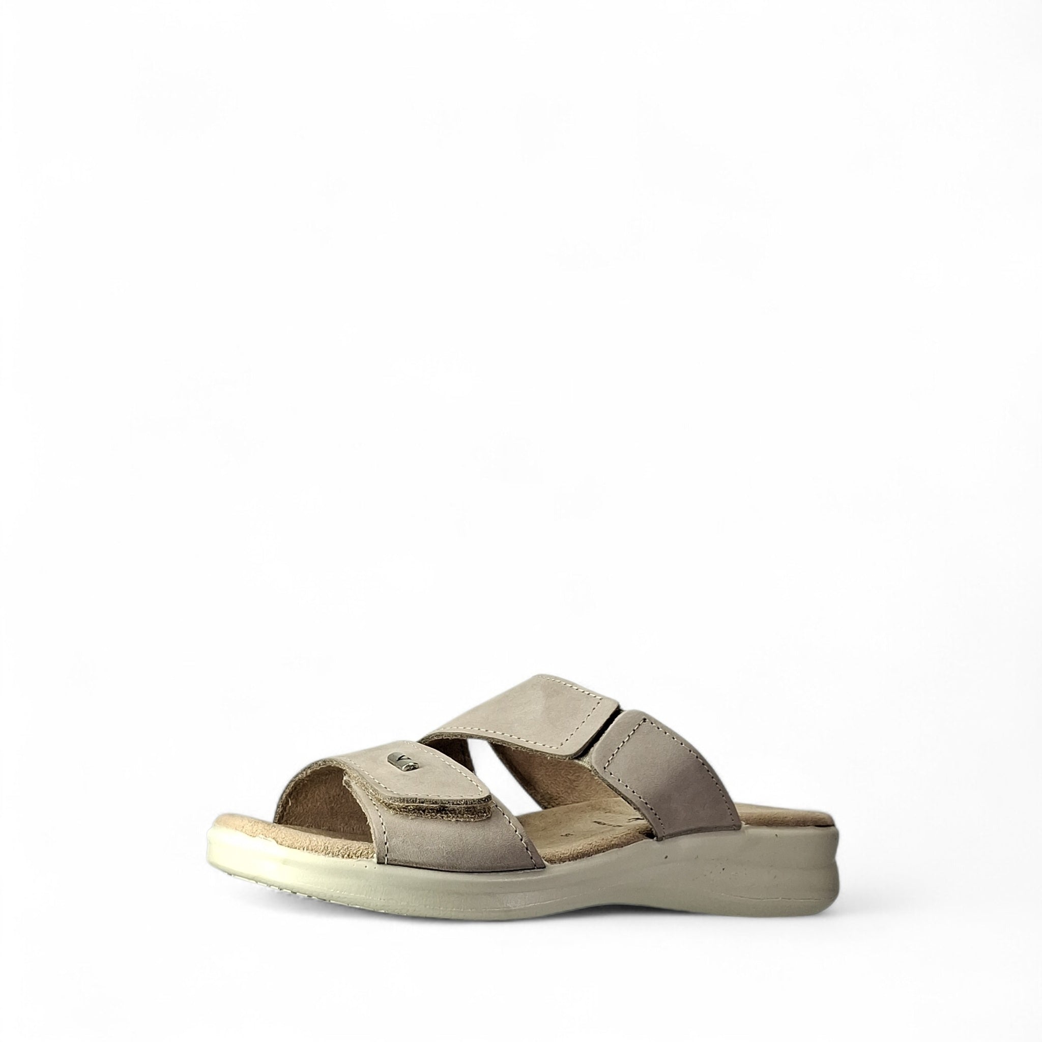 Valleverde Vittoria Ciabatte Basse da Donna – Beige - 25329_01