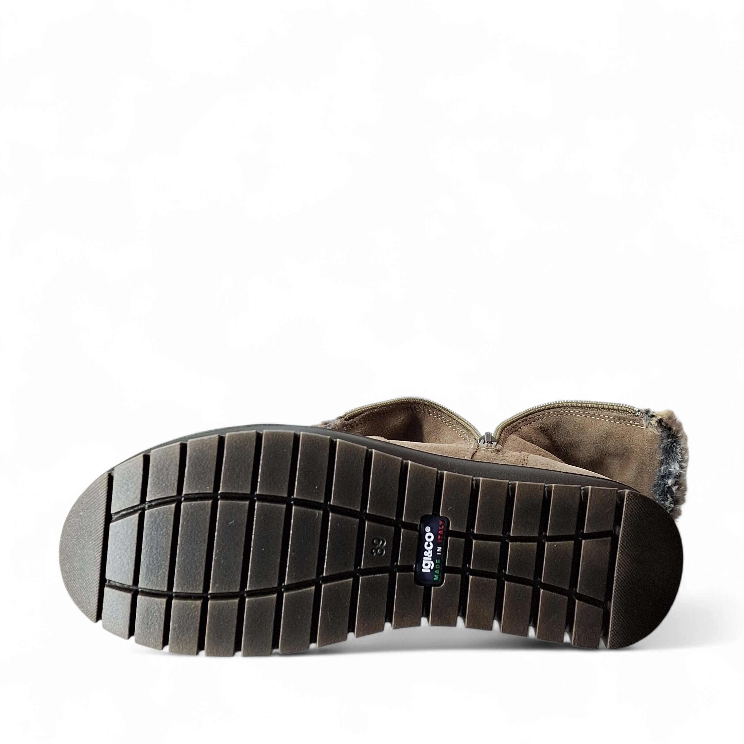 Igi&Co Stivaletti con Pelo da Donna – Fango - 8658755
