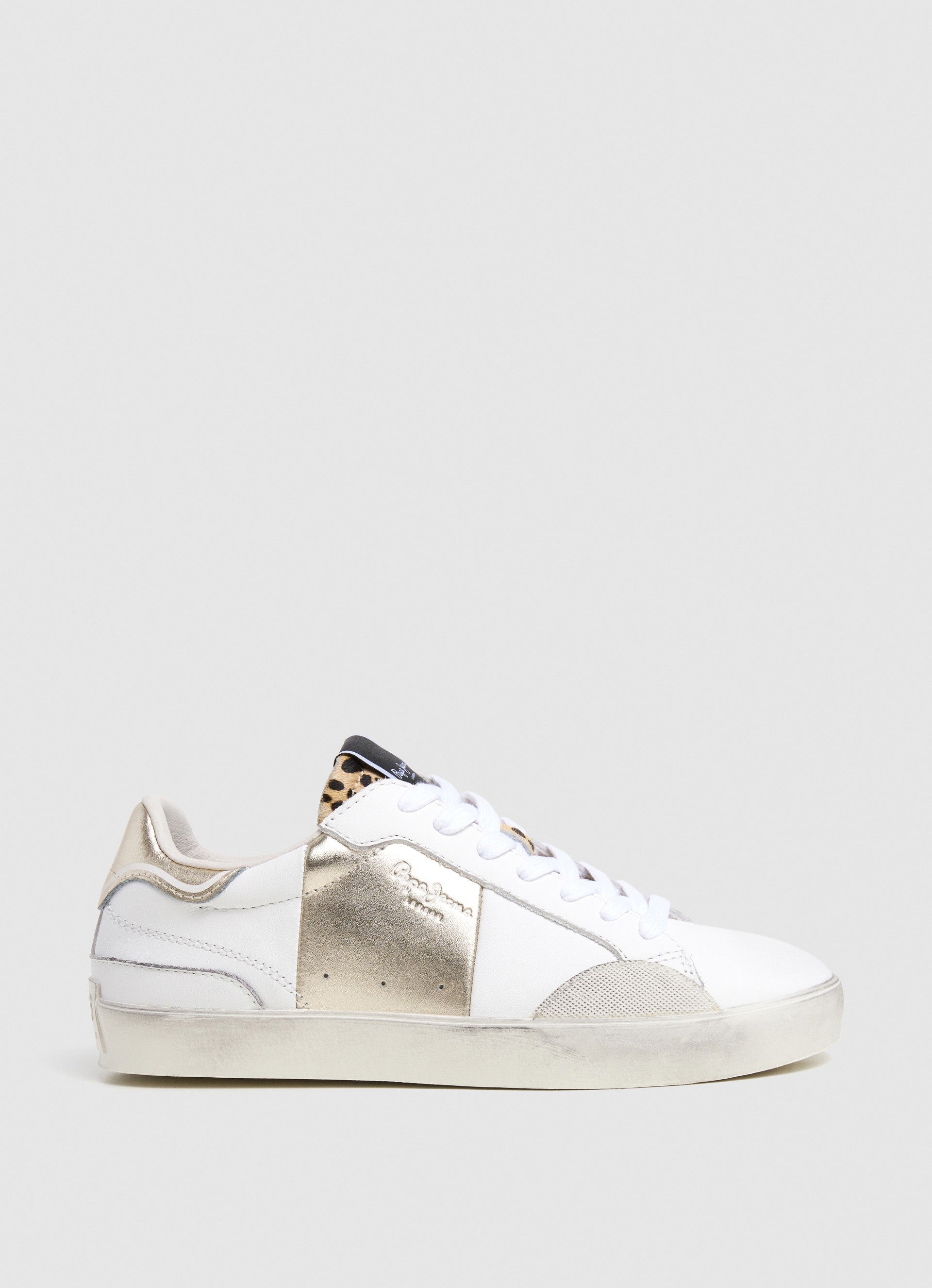 Pepe Jeans Lane Fun W Sneakers Basse da Donna – Bianco - PLS31597 803