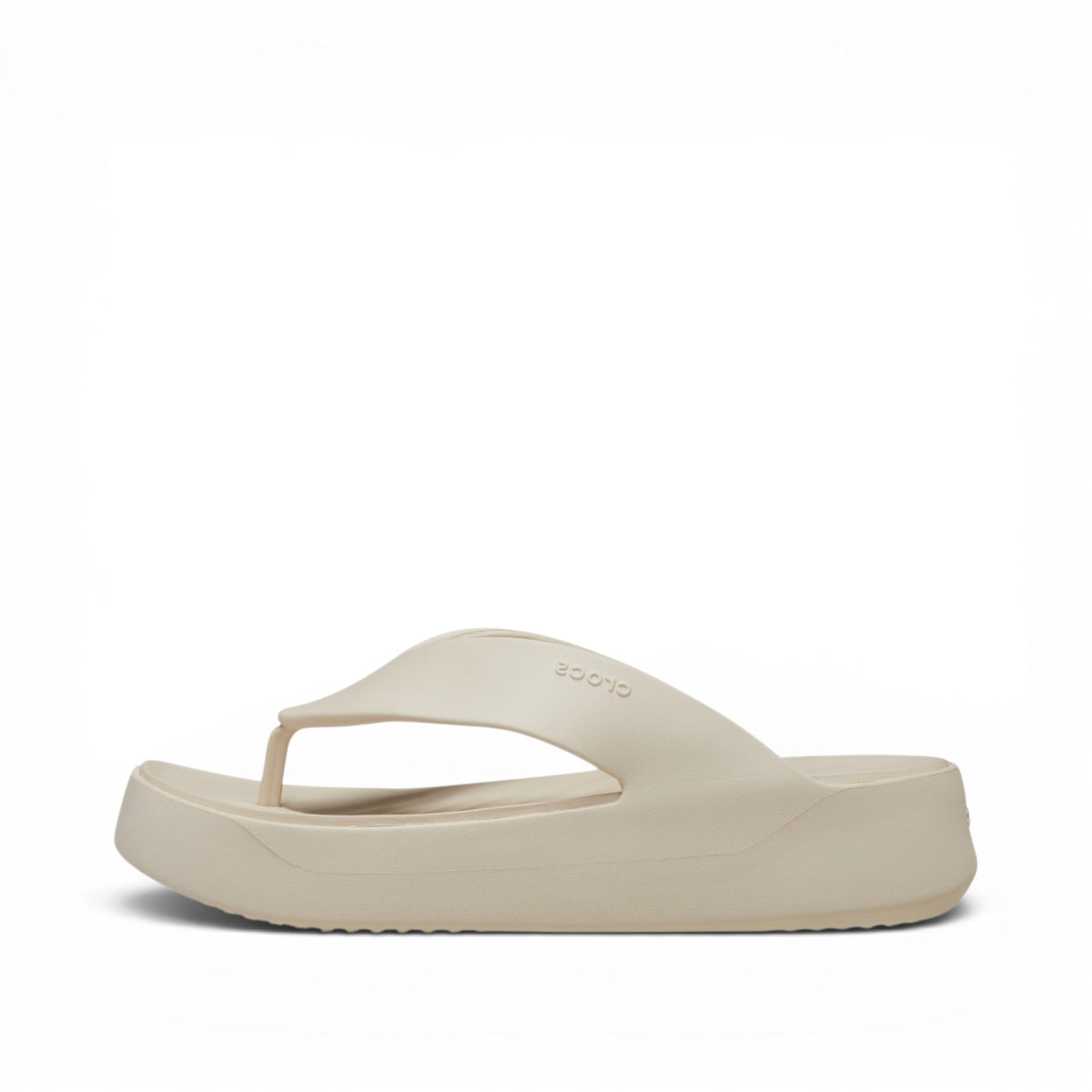 Crocs Getaway Platform Flip W Infradito In Gomma da Donna – 209410 STUCCO