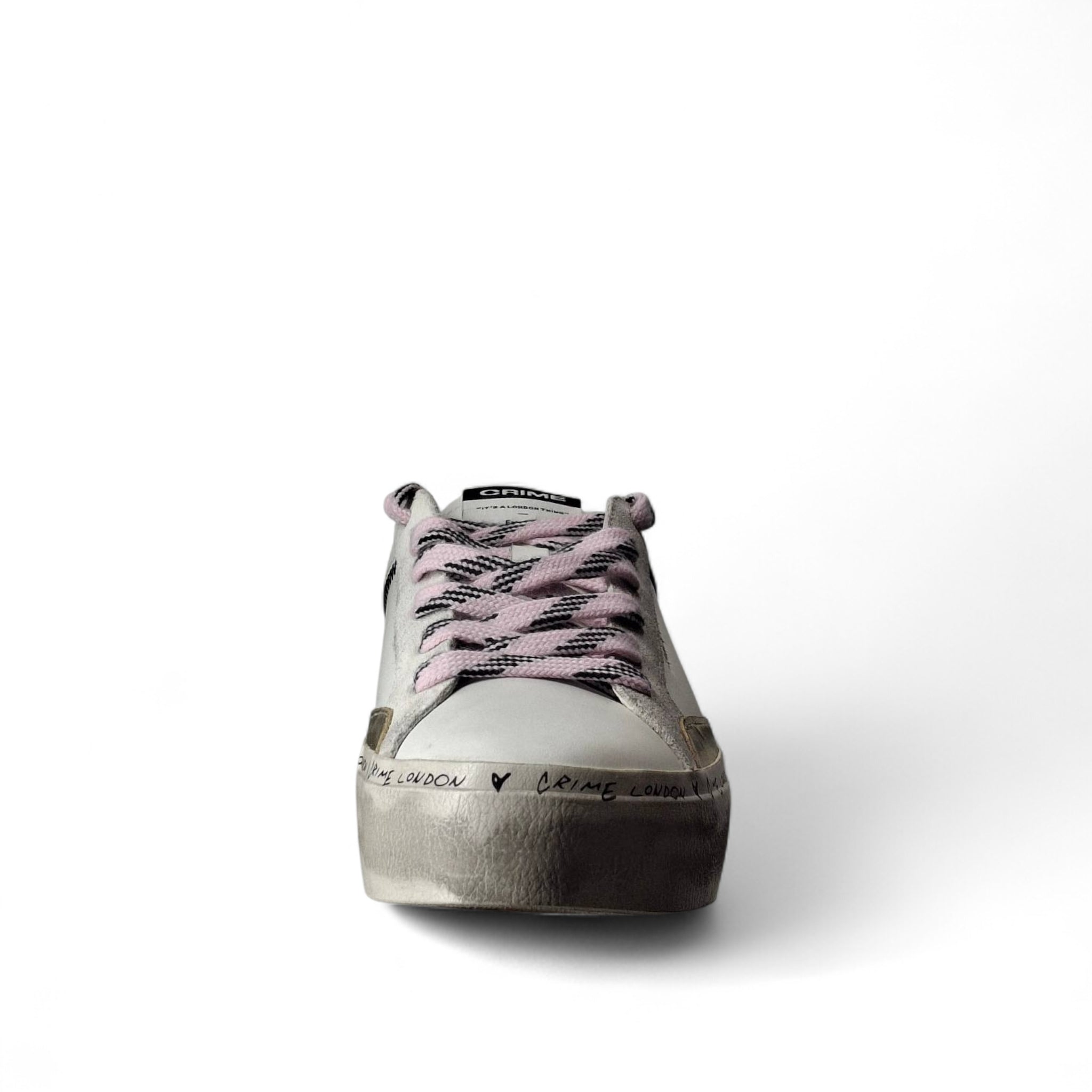 Crime London Sneakers Basse da Donna – Bianco