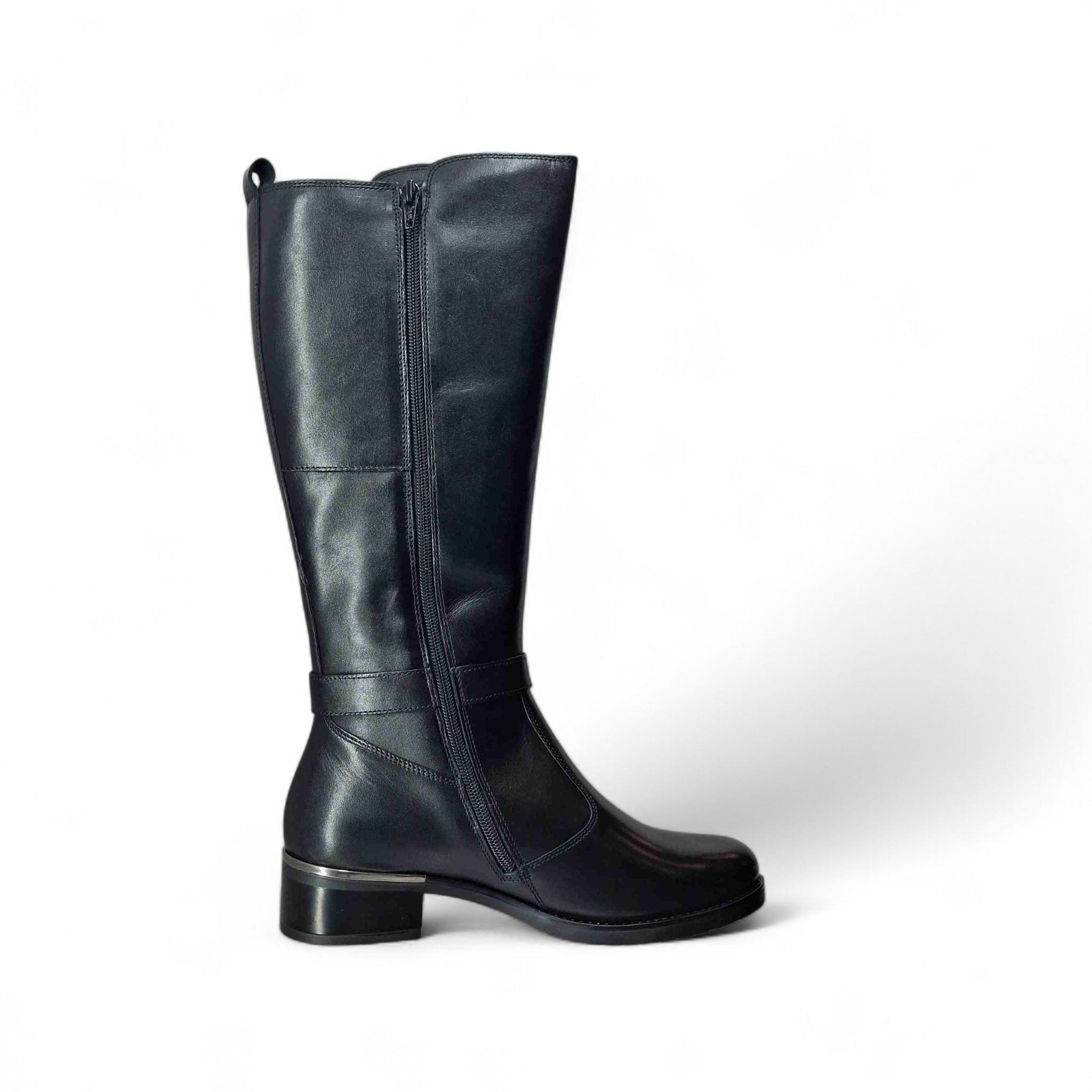 Valleverde Stivali senza Tacco da Donna – Nero