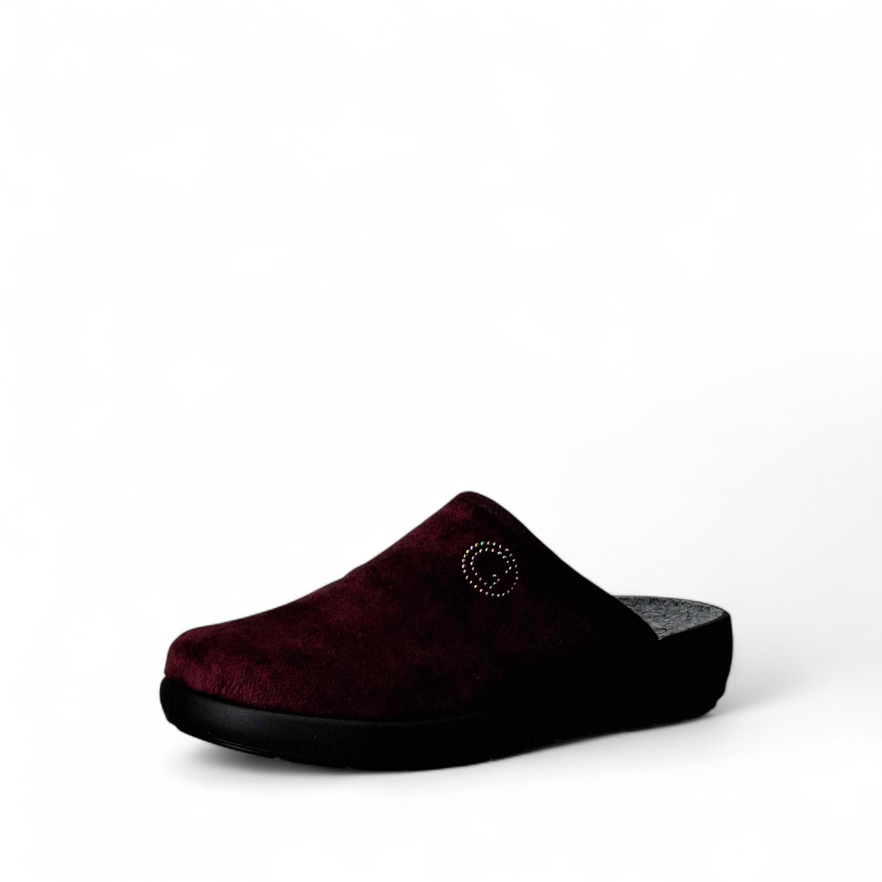 Grunland Pantofole Chiuse Ci da Donna – Bordeaux