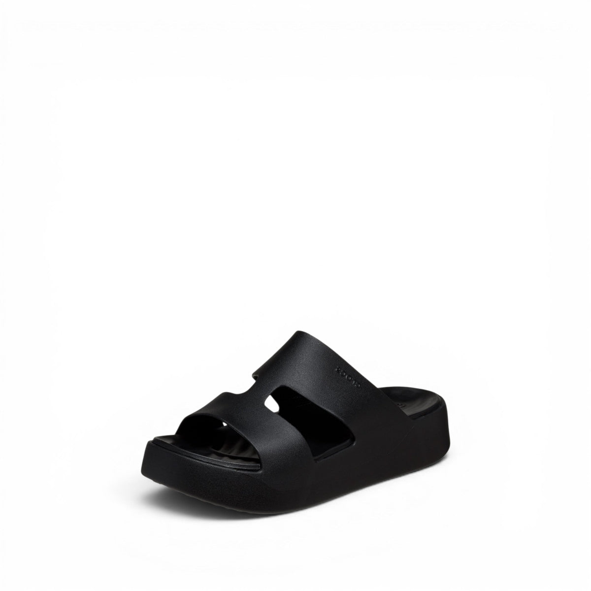 Crocs Getaway Platform H-Strap W Ciabatte In Gomma da Donna – CR.209409 BLK