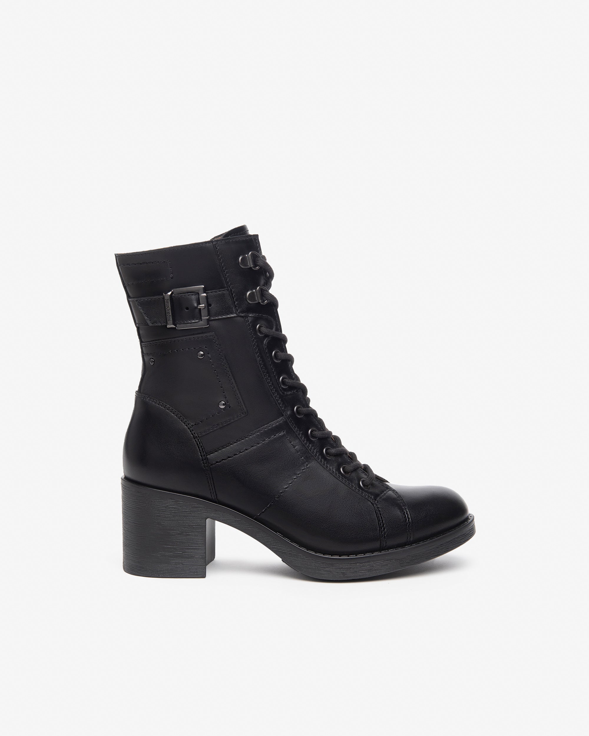 Nero Giardini Stivaletti con Tacco da Donna – Nero