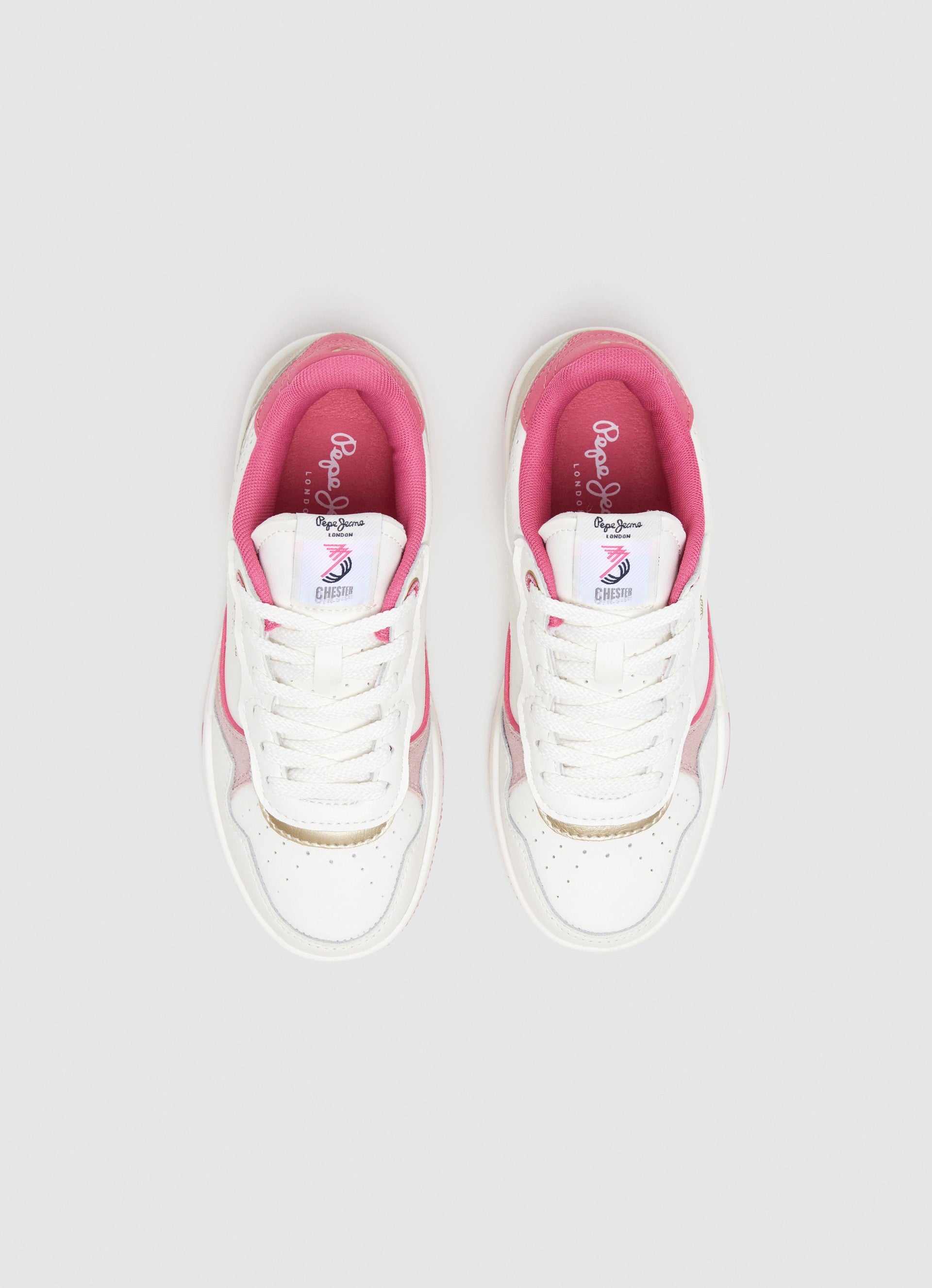 Pepe Jeans Levitt College G Sneakers Basse da Bambina – Multicolor - PGS00006 803