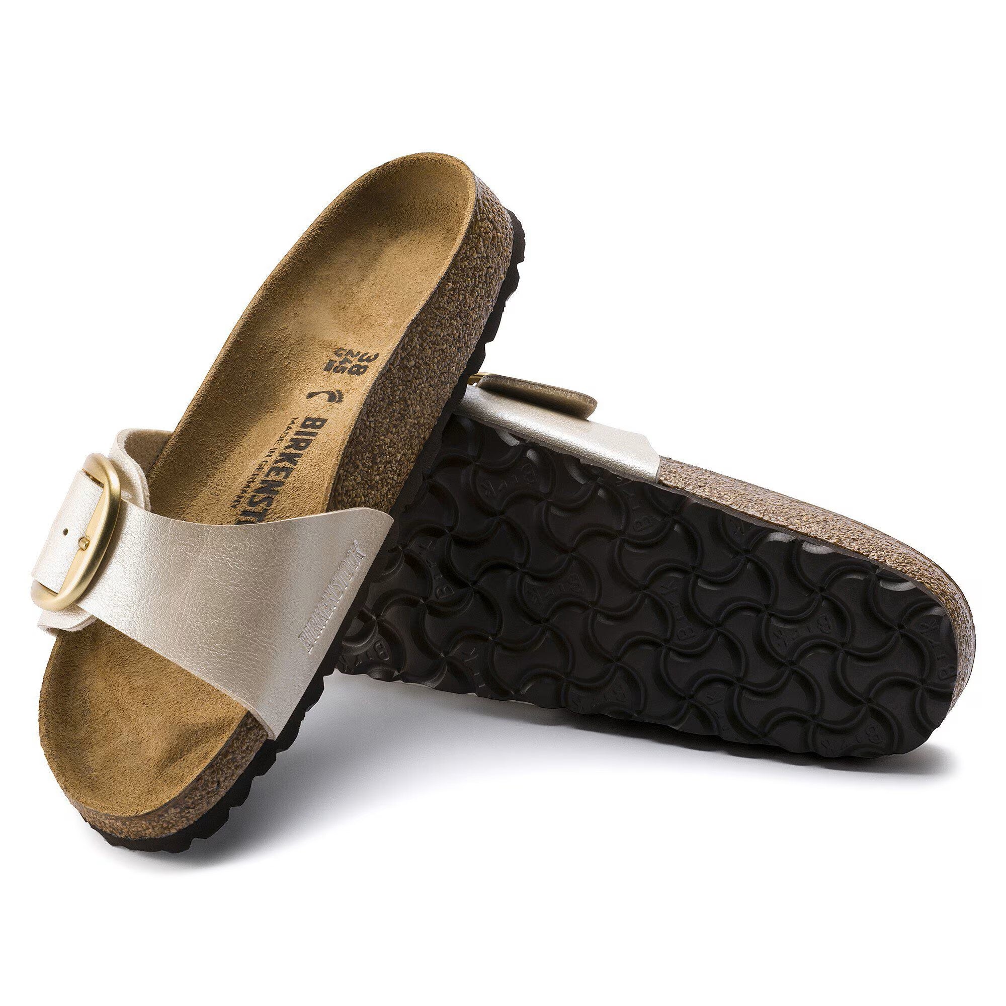 Birkenstock Madrid Calz S Ciabatte Basse da Donna – Bianco - MADRID1015279