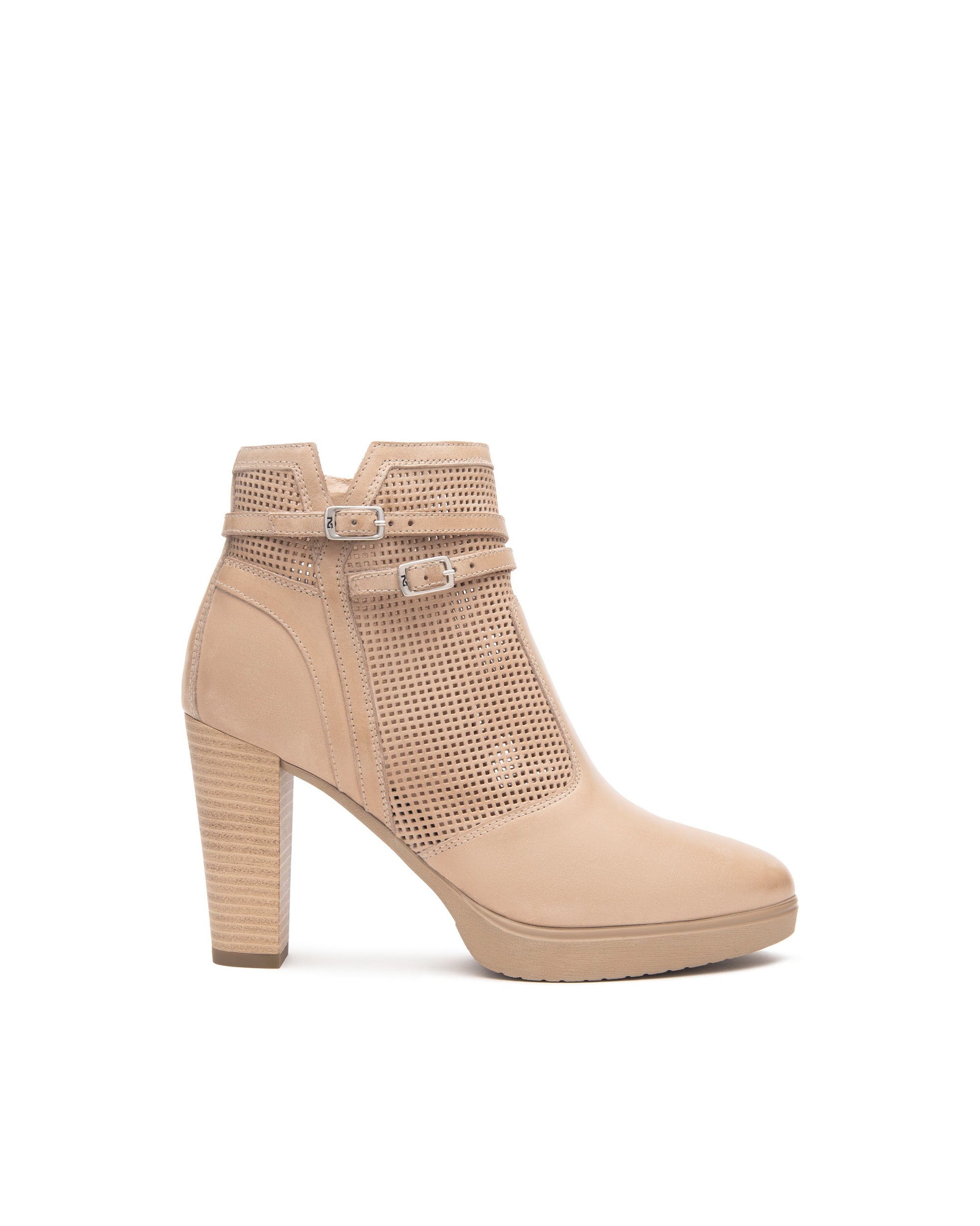 Nero Giardini Stivaletti con Tacco da Donna – Oro