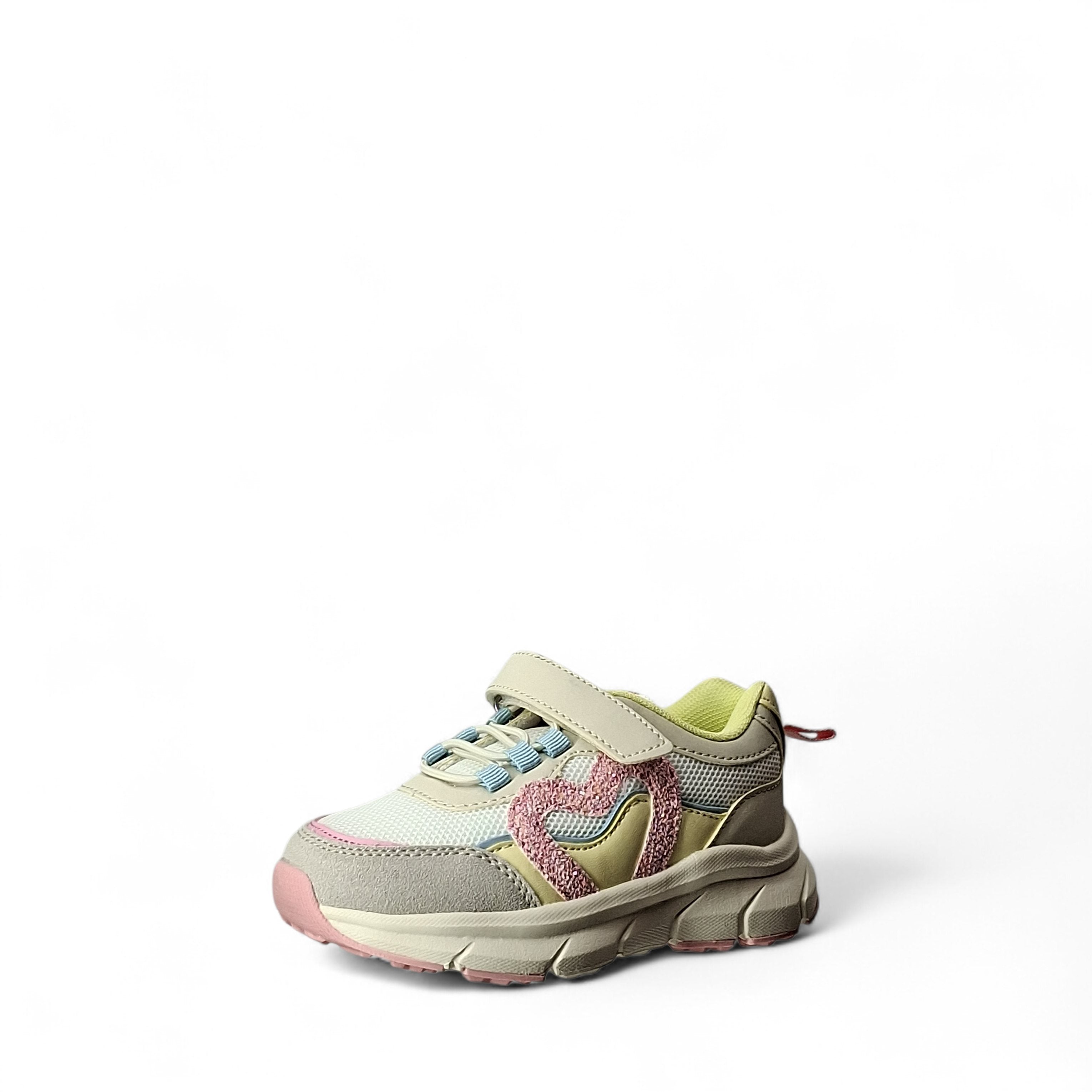 Melania Maria Sneakers Basse da Bambina – Beige - MJ6023