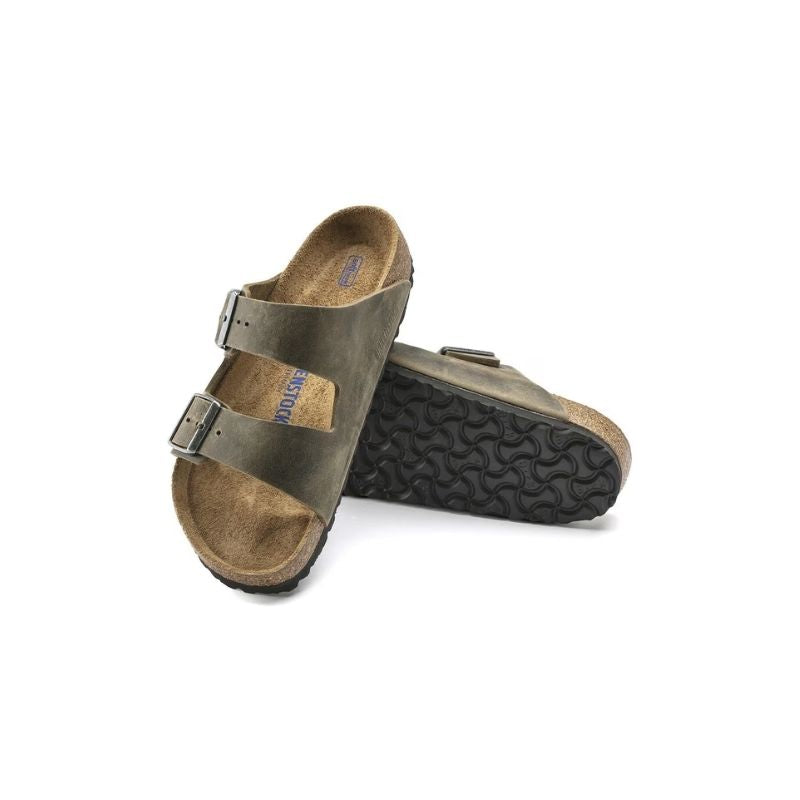 Birkenstock Ciabatte Basse Arizona da Uomo – Verde