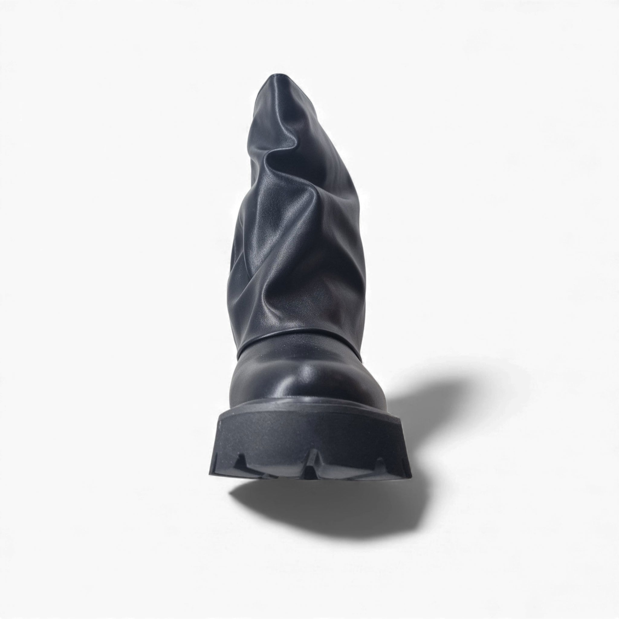 Kammi Stivaletti senza stringhe Texano da Donna – Nero