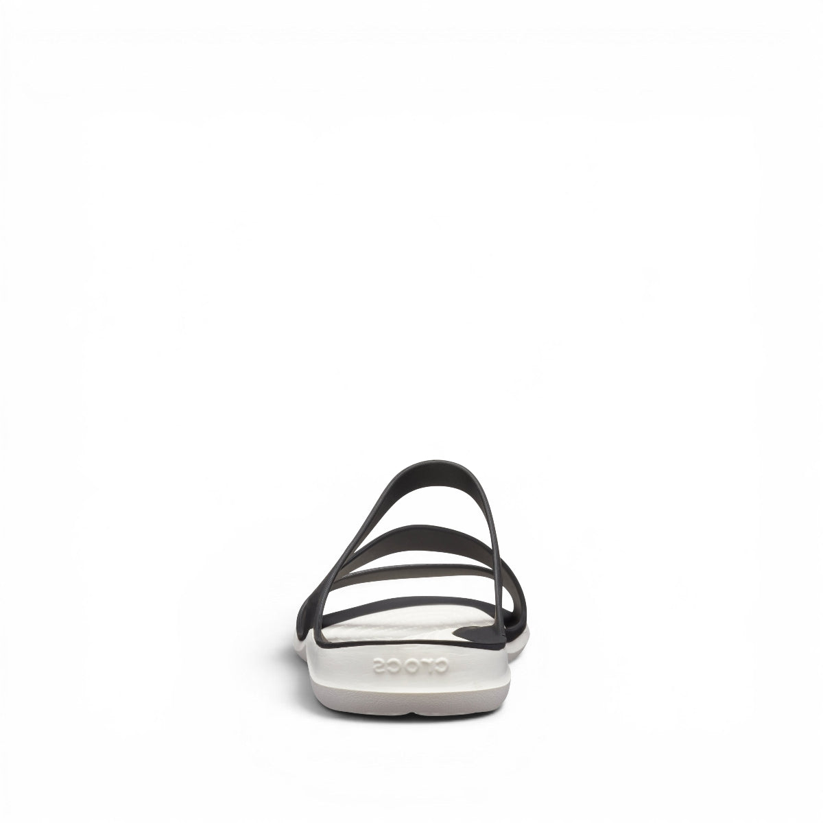 Crocs Swiftwater Ciabatte In Gomma da Donna – 203998 BLACK-WHITE