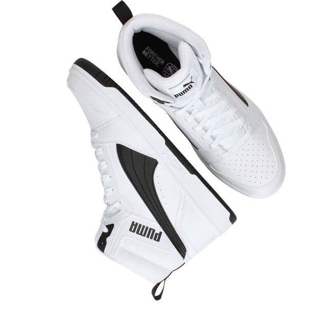 Puma Sneakers Alte Rebound V da Uomo – Bianco