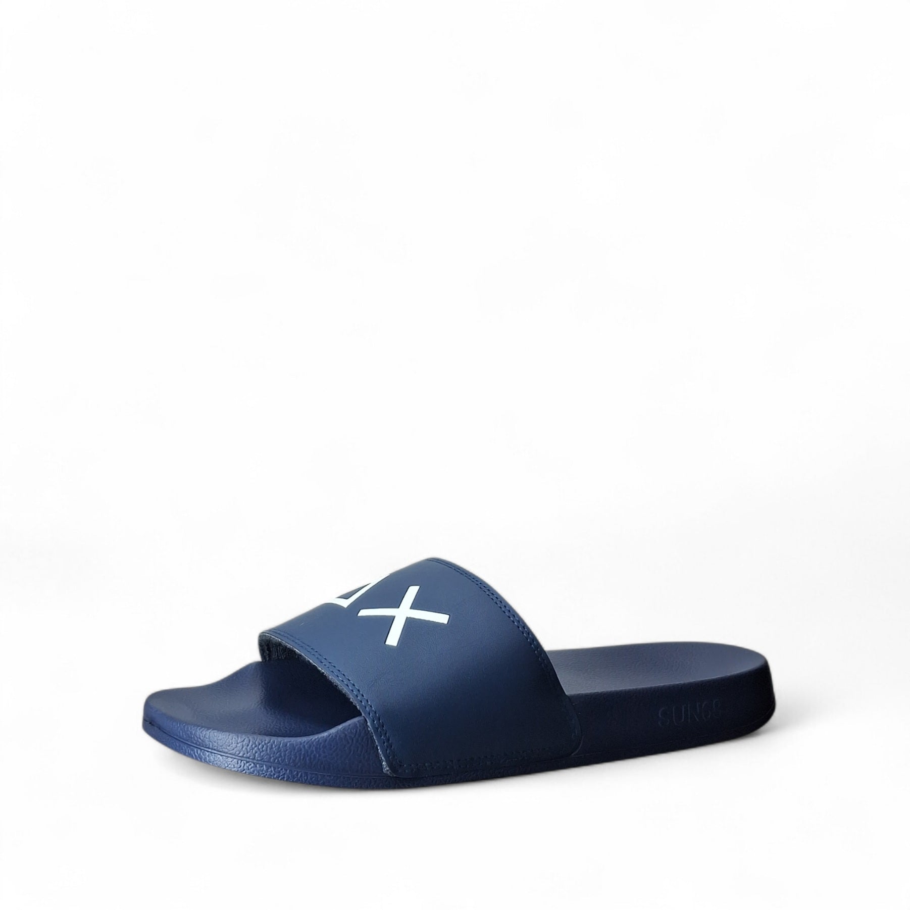 Sun68 Slippers logo Ciabatte in gomma da Uomo – BX36110 NAVY BLUE
