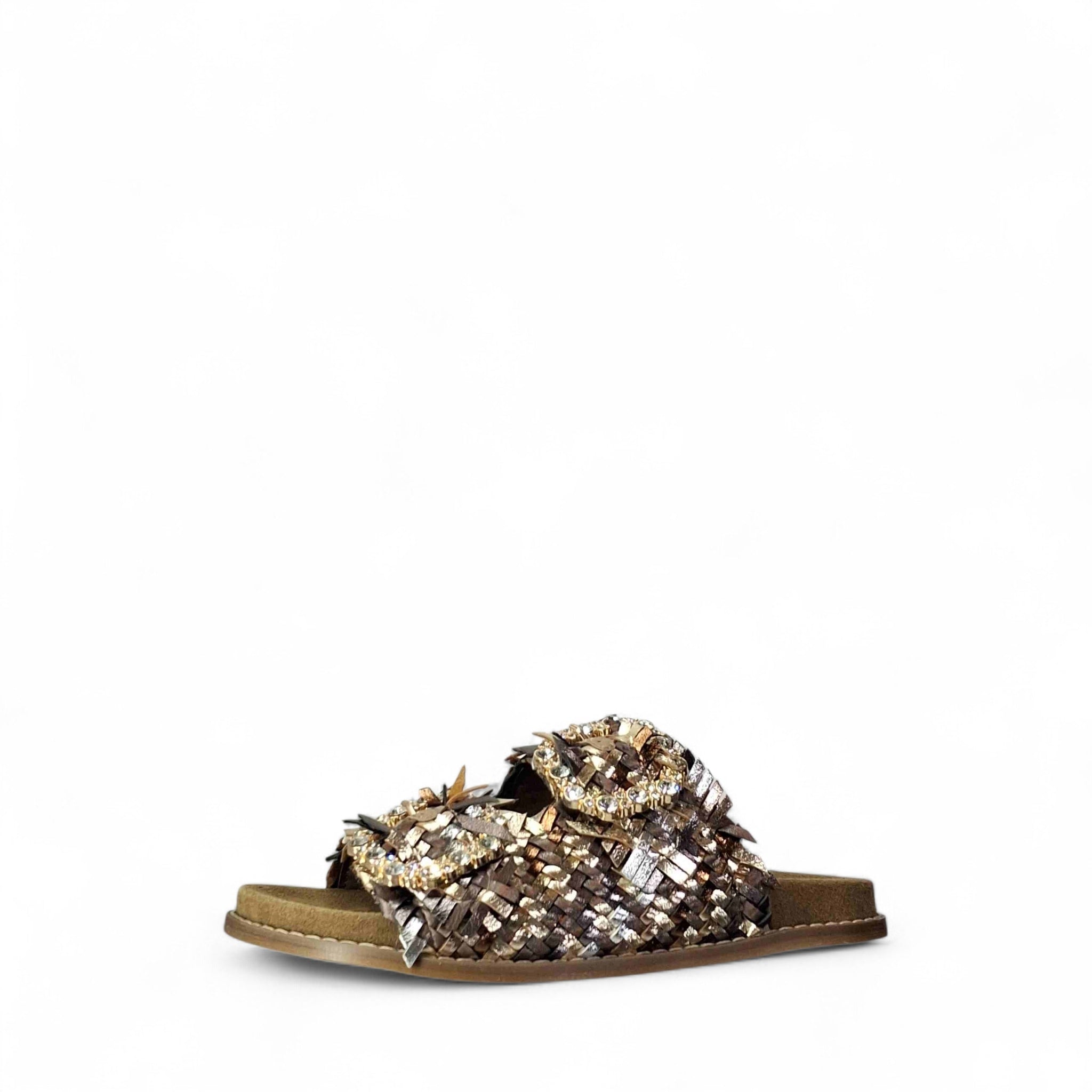 Kammi Irene Sandali Ciabatta da Donna – ND - 2403 MULTIBRONZO