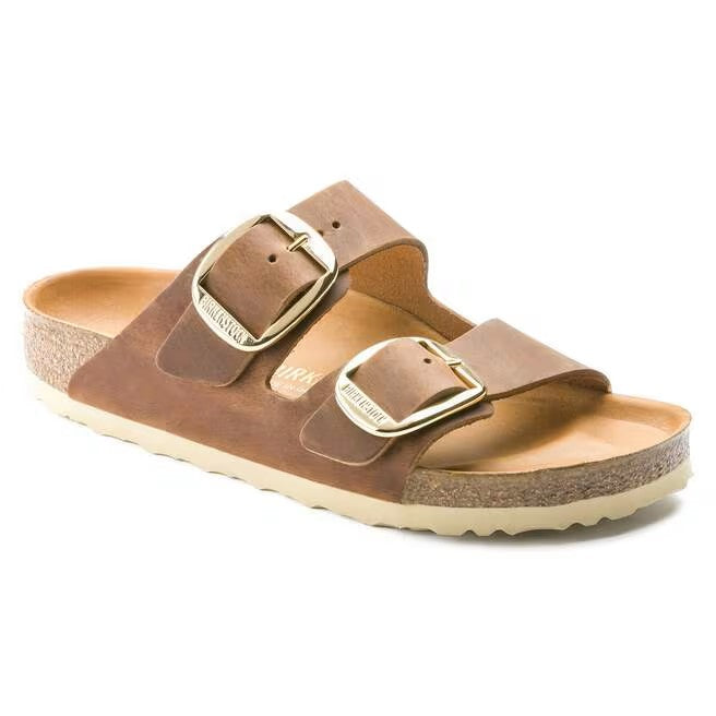 Birkenstock Arizona Ciabatte Basse da Donna – Cognac - ARIZONA1011073