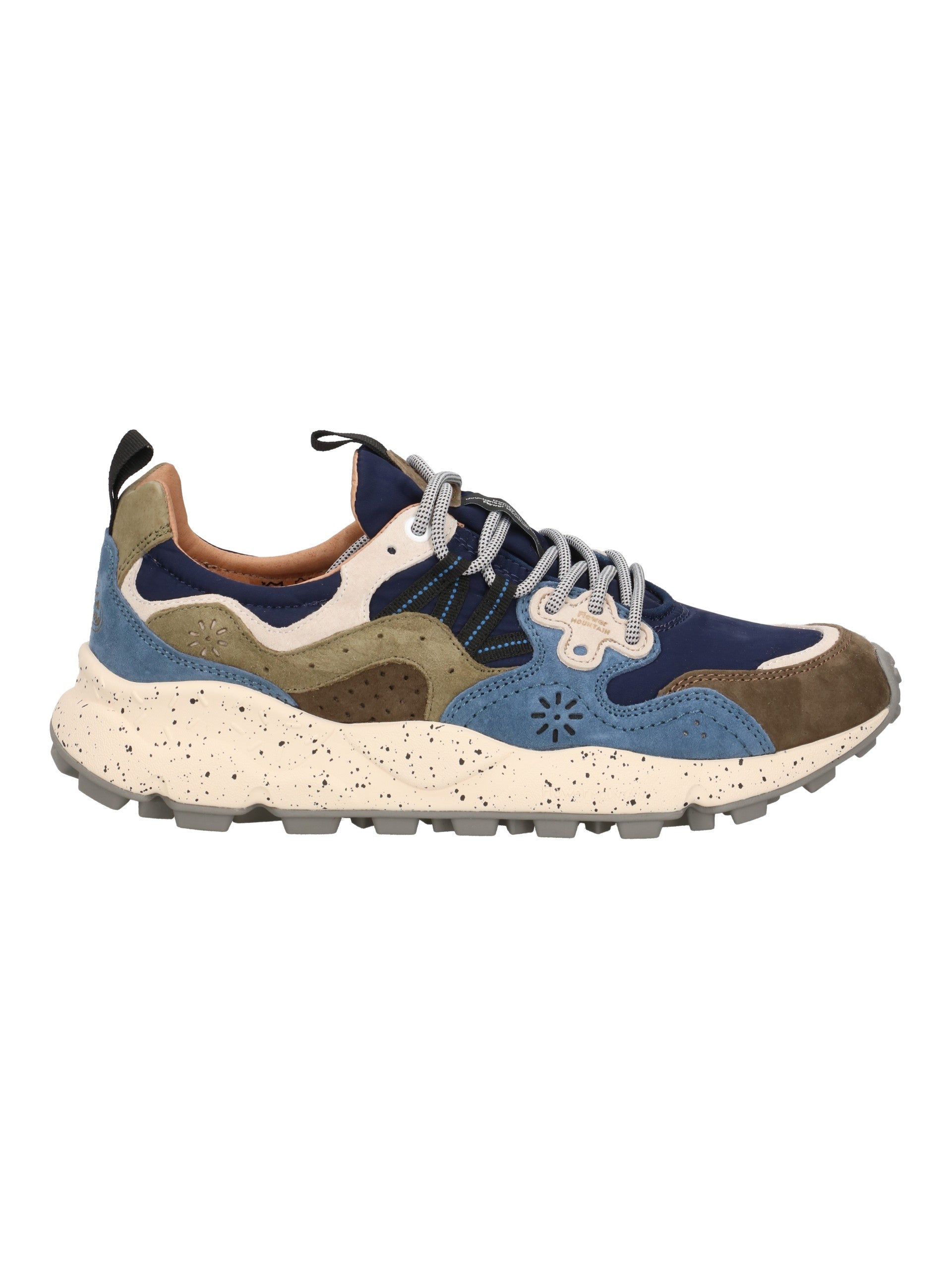 Flower Mountain Sneakers Basse Yamano da Uomo – Blu