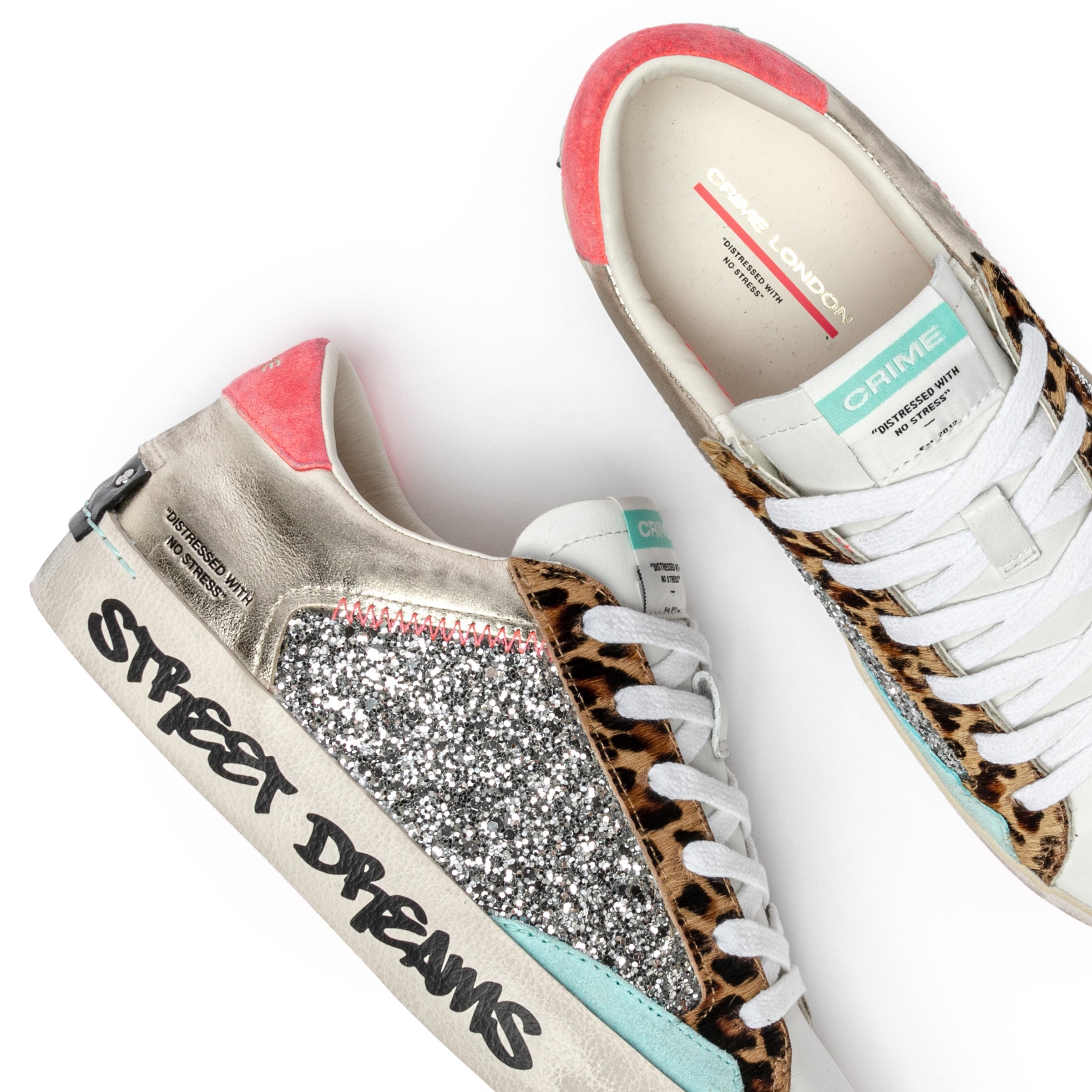 Crime London Sneakers Basse da Donna – Multicolor
