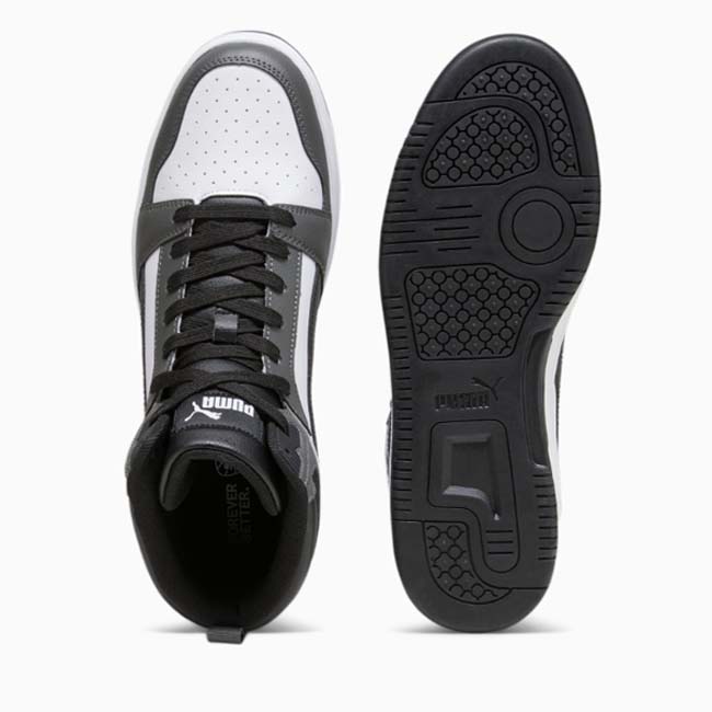 Puma Rebound V Sneakers Alte da Uomo – Bianco - 392326-03