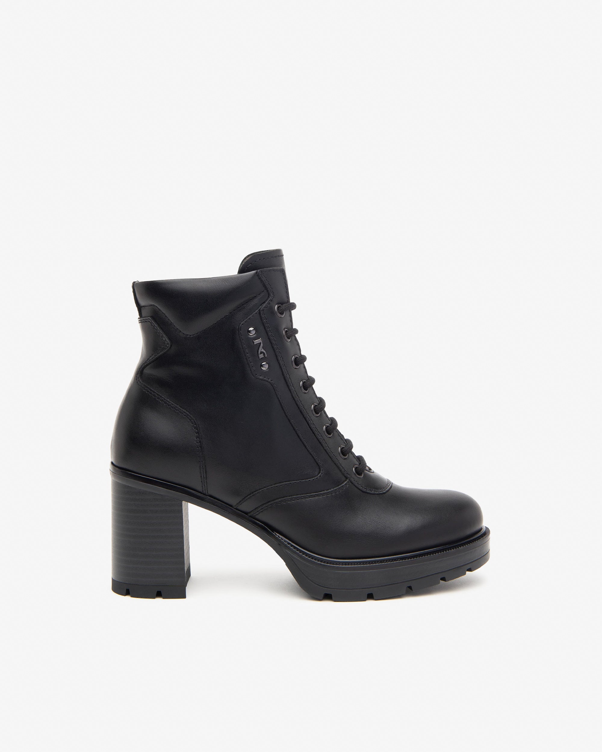 Nero Giardini Stivaletti con Tacco da Donna – Nero