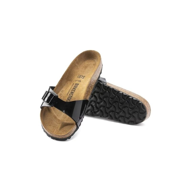 Birkenstock Ciabatte Basse Madrid da Donna – Nero
