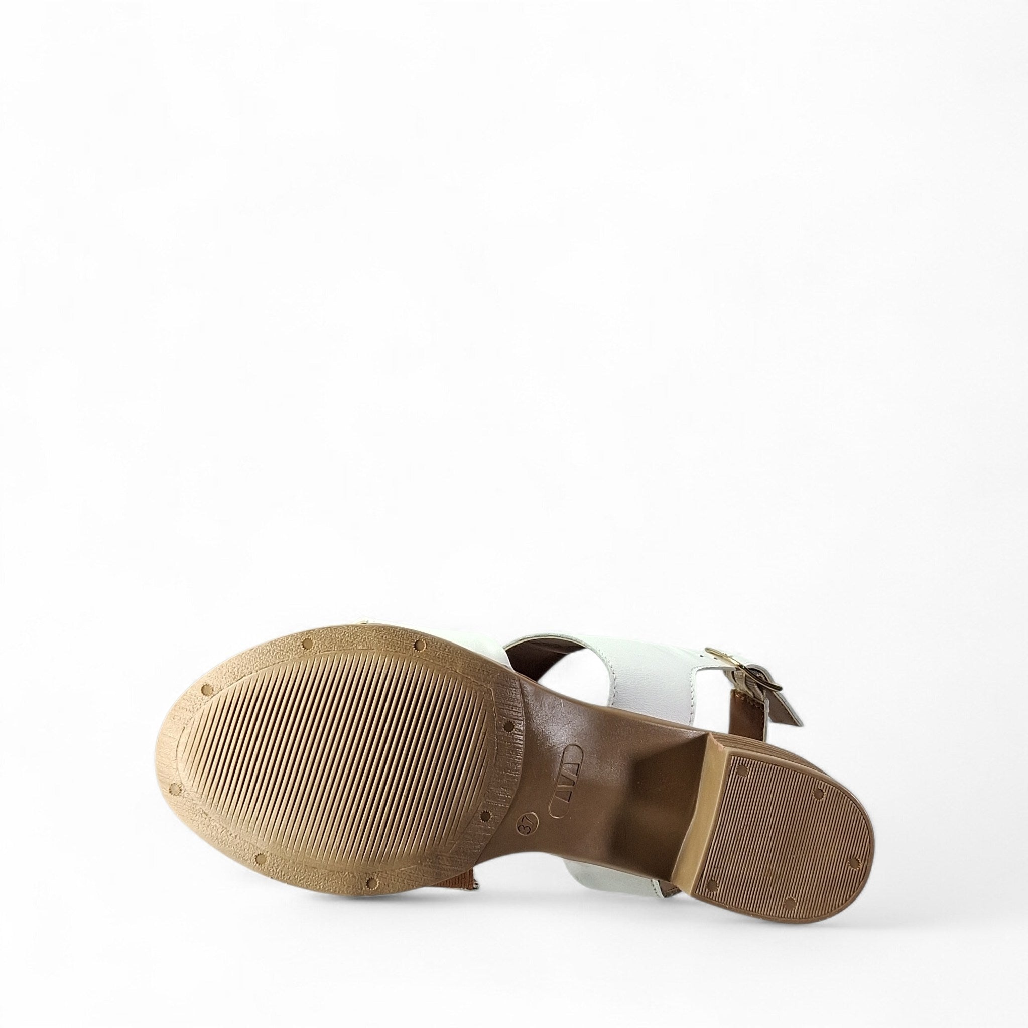 Dorea Mr Sandali con Tacco da Donna – Bianco - MR243080PET