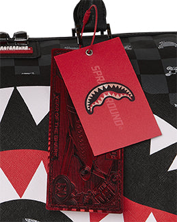 Sprayground Gray Peeking Character Tracolla Media da Uomo – Nero - 910D8910NSZ