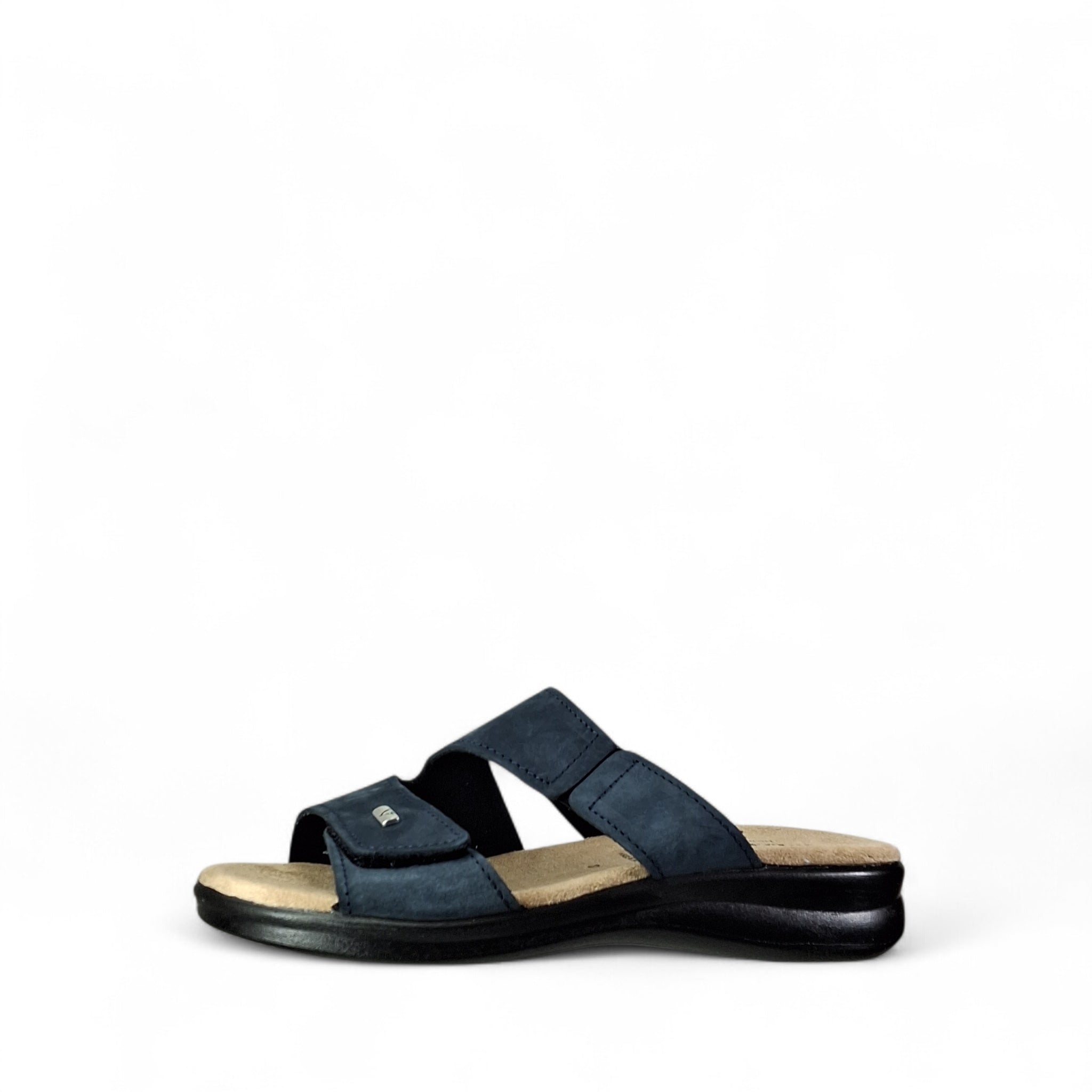 Valleverde Vittoria Ciabatte Basse da Donna – Blu - 25329_03