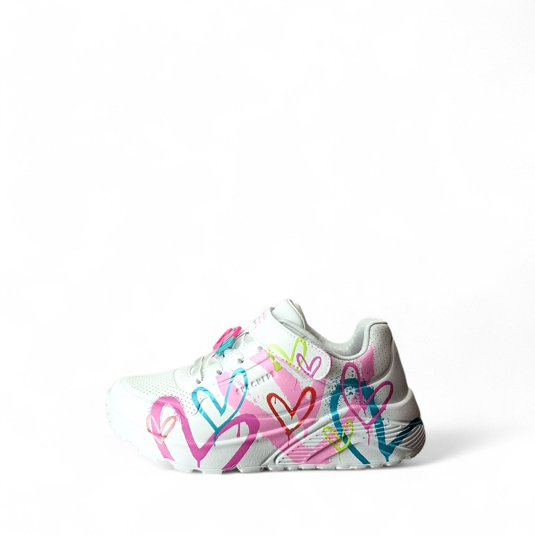 Skechers Uno Lite Sneakers Basse da Bambina – Bianco - 314966L WMLT