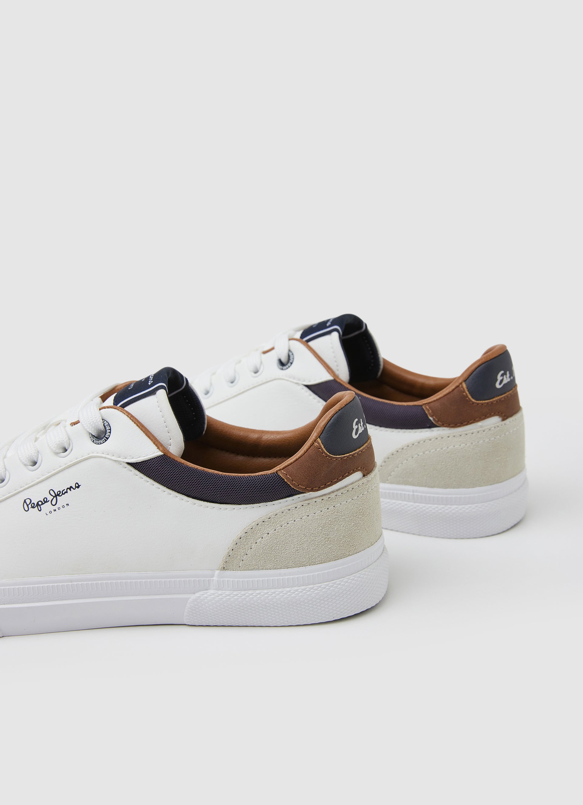 Pepe Jeans Kenton Court M Sneakers Basse da Uomo – Bianco - PMS30839 800