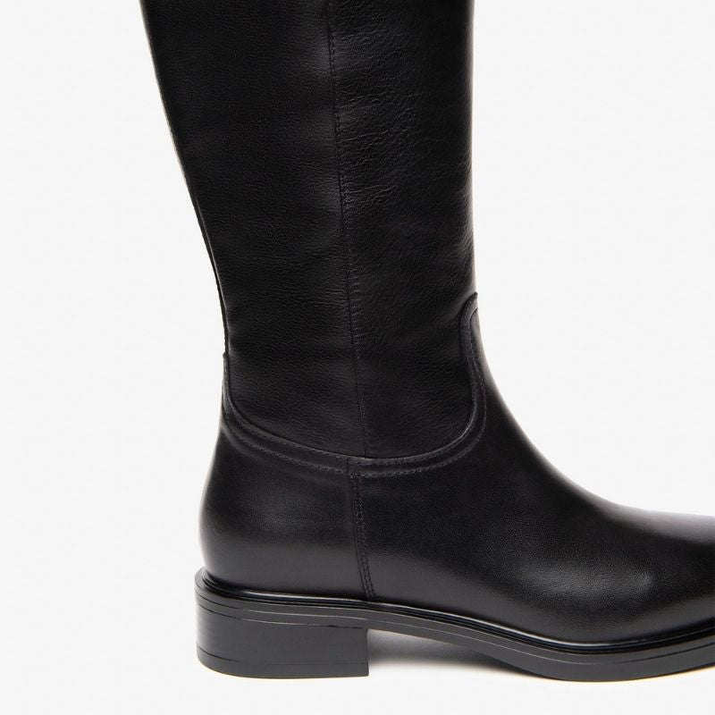 Nero Giardini Stivali senza Tacco da Donna – Nero