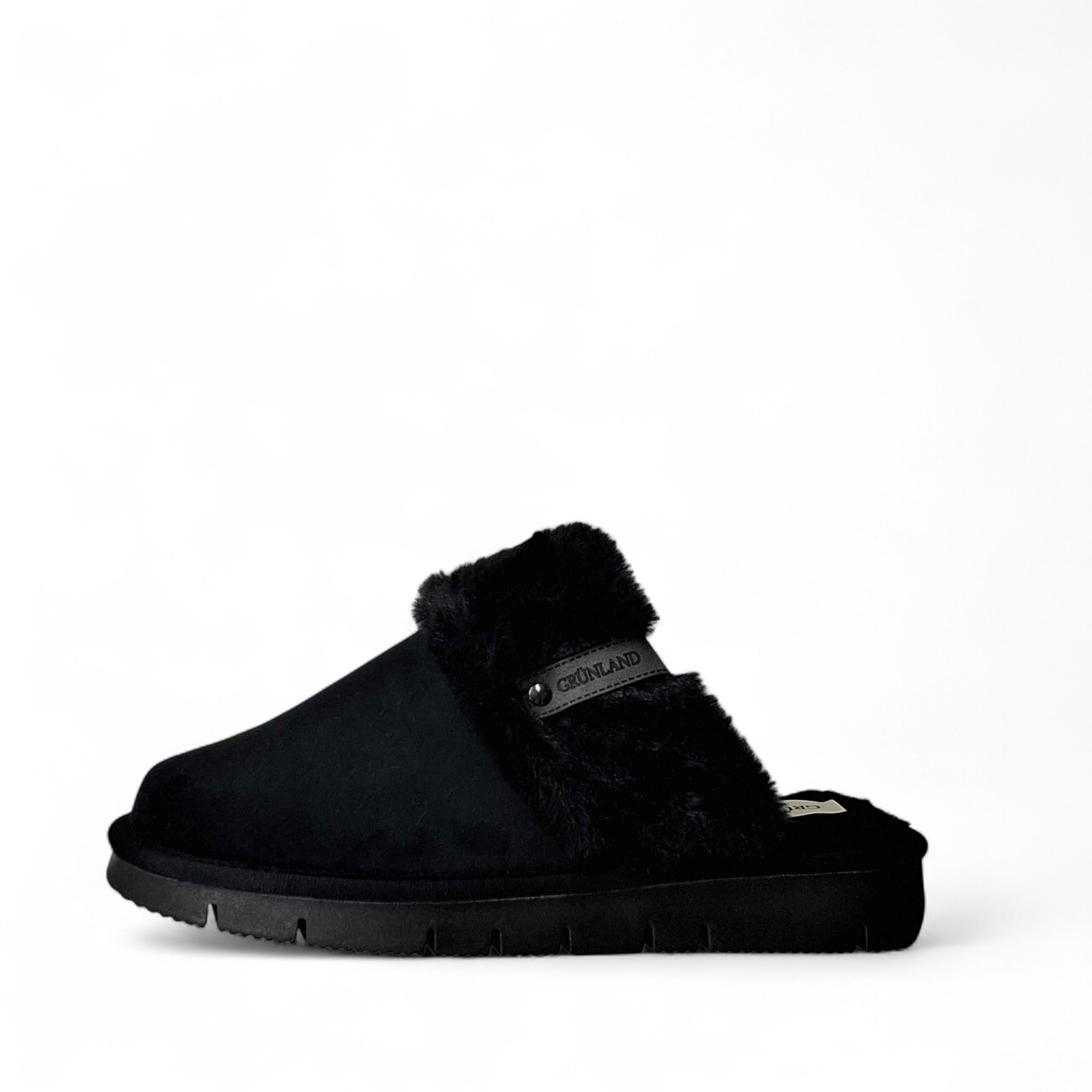 Grunland Pantofole Chiuse Ci da Donna – Nero