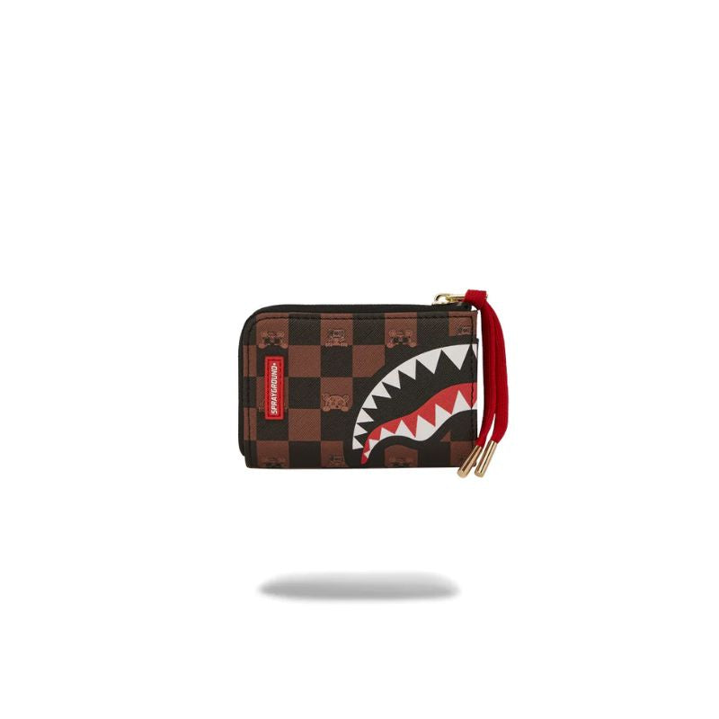 Sprayground Peeking character check wall Portafogli da Unisex – 910W7508NSZ