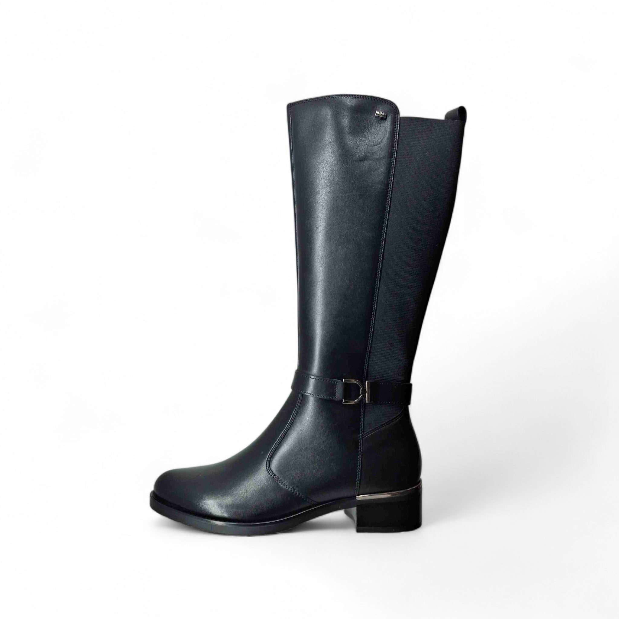 Valleverde Stivali senza Tacco da Donna – Nero