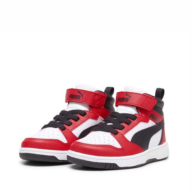 Puma Puma Rebound V Sneakers Basse da Bambino – Rosso - 393832-03