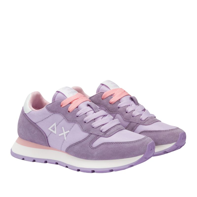 Sun68 Sneakers Basse Ally Solid Nylon da Donna – Viola