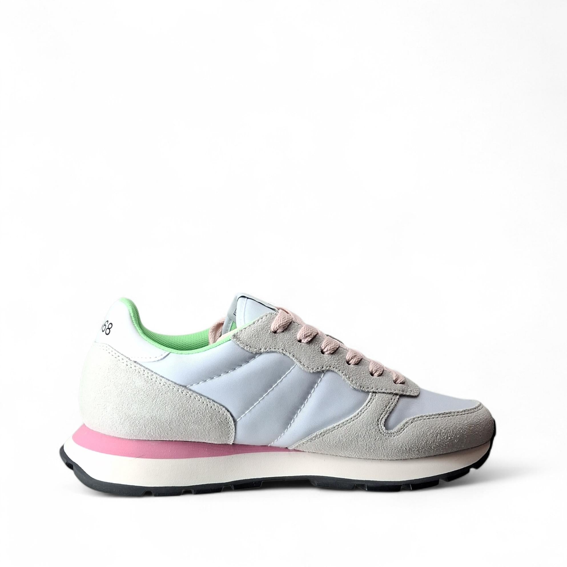 Sun68 Ally Solid Sneakers Basse da Donna – Bianco - BZ36201 BIANCO