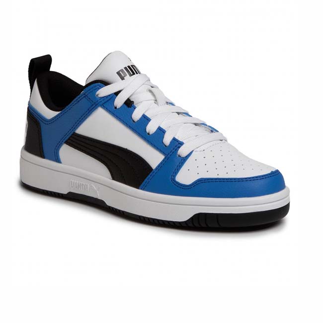 Puma Puma Rebound Layup Lo Sl Jr Basse Unisex – Bianco - 370490-21
