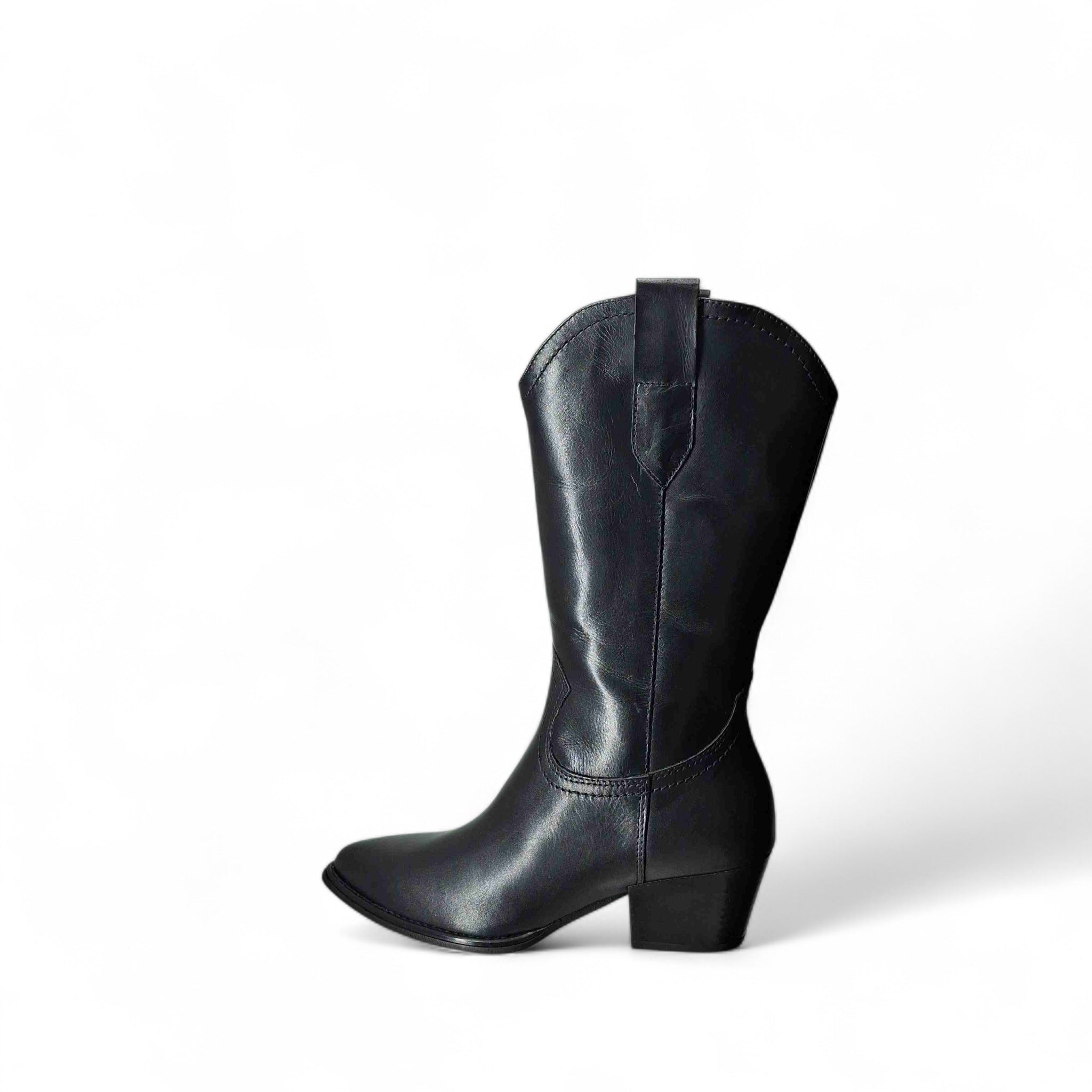 Kammi Stivali con Tacco Briseide da Donna – Nero