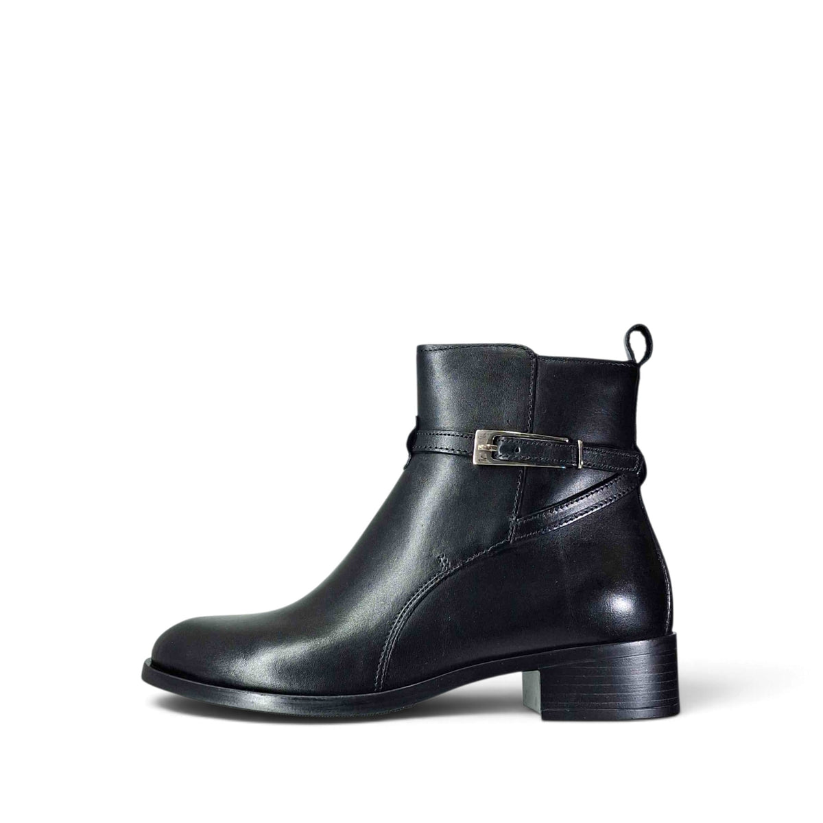 Cinzia Soft Vitello Nero Stivaletti Senza Stringhe da Donna – IS275832 002