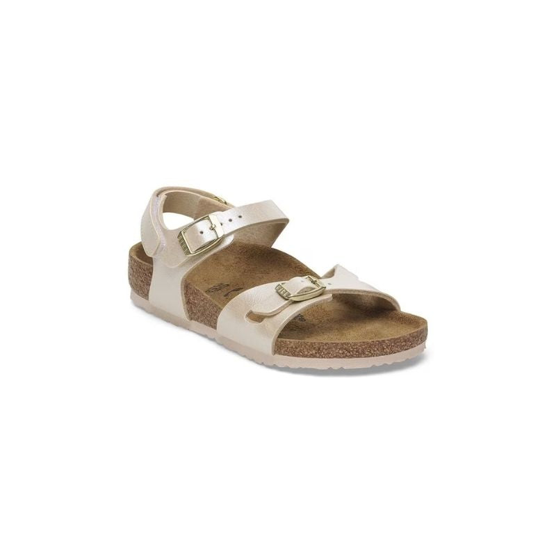 Birkenstock Ciabatte Basse Riohl da Bambina – Bianco