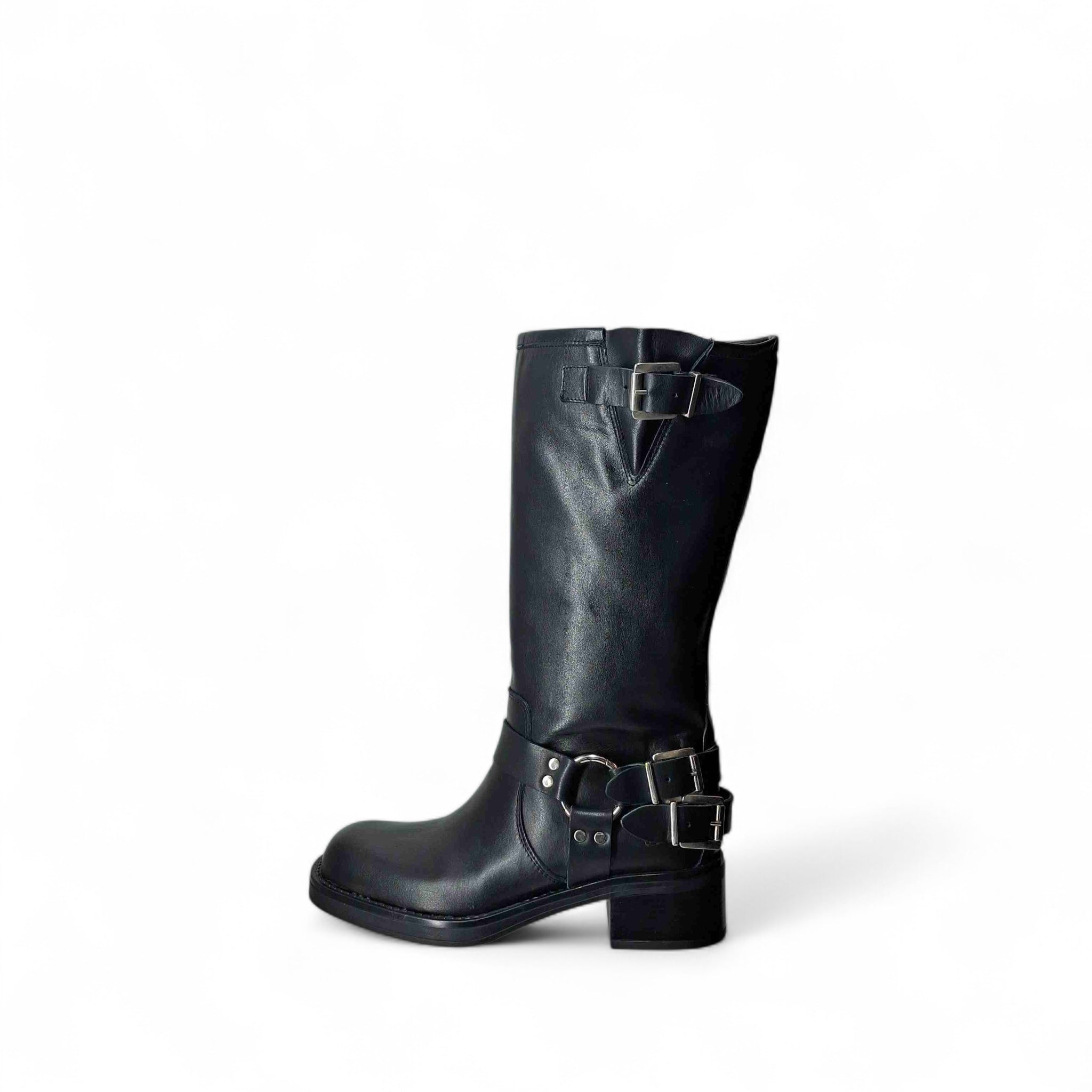 Kammi Stivali senza Tacco Biker Frey da Donna – Multicolor