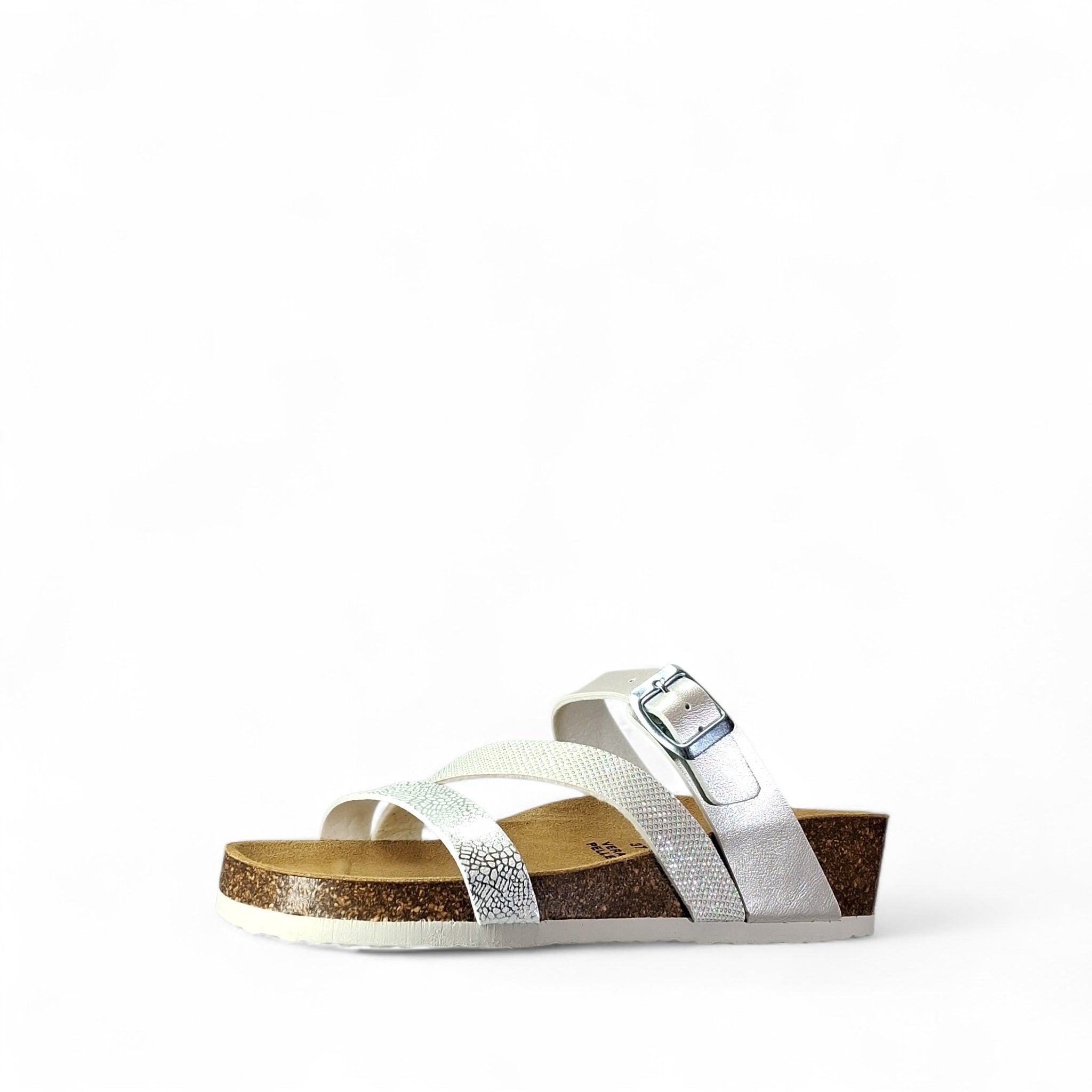 Dorea Natural Ciabatte Basse da Donna – Bianco - CN345B
