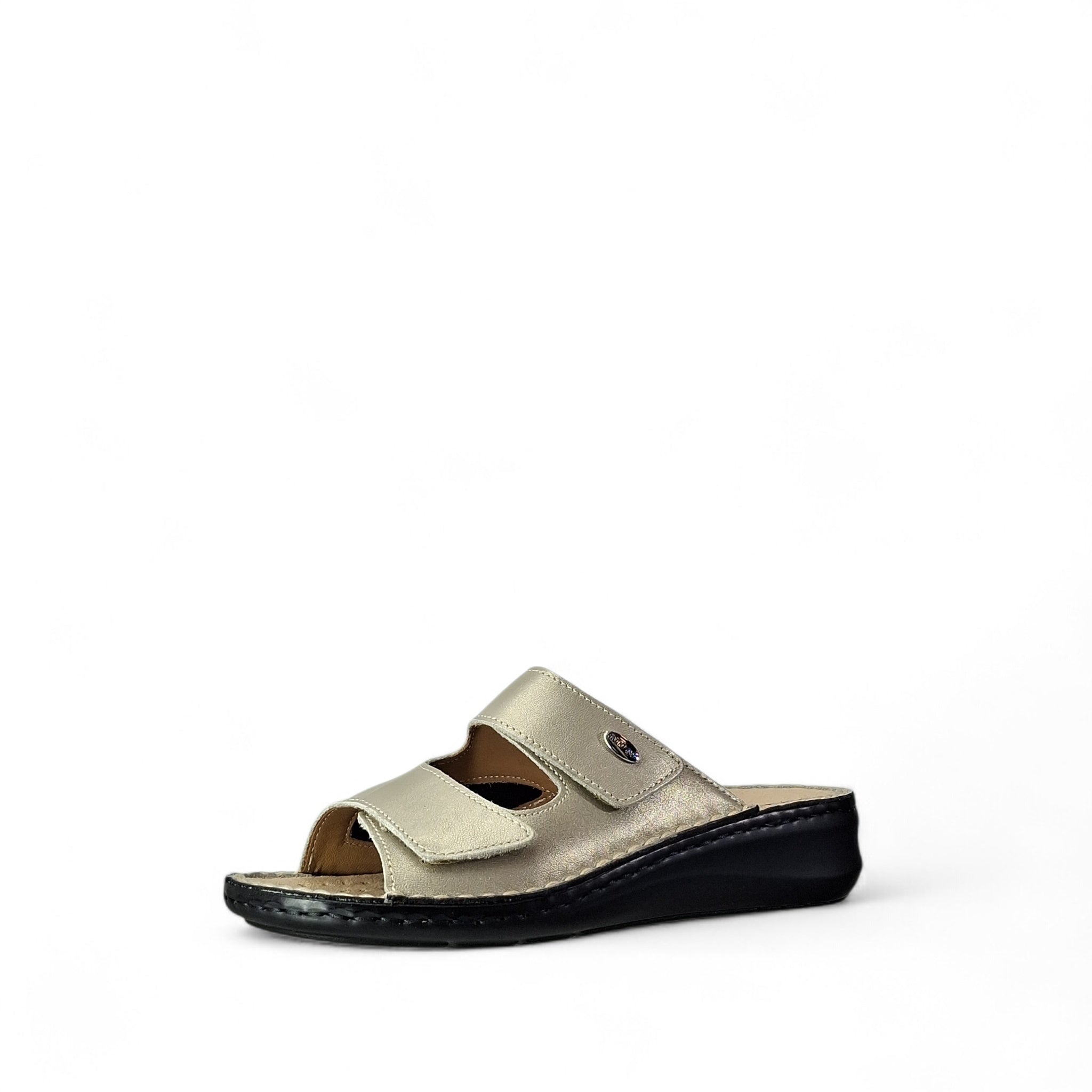 Grunland Dami Ciabatta Estraibile da Donna – Platino - CE025968DAMI