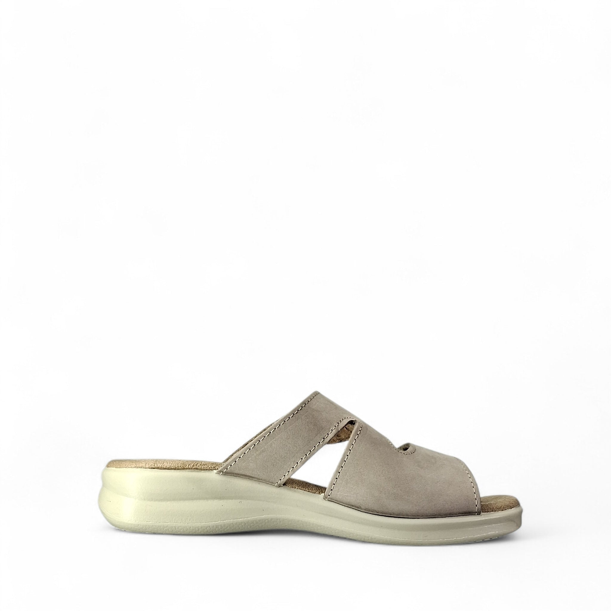 Valleverde Vittoria Ciabatte Basse da Donna – Beige - 25329_01