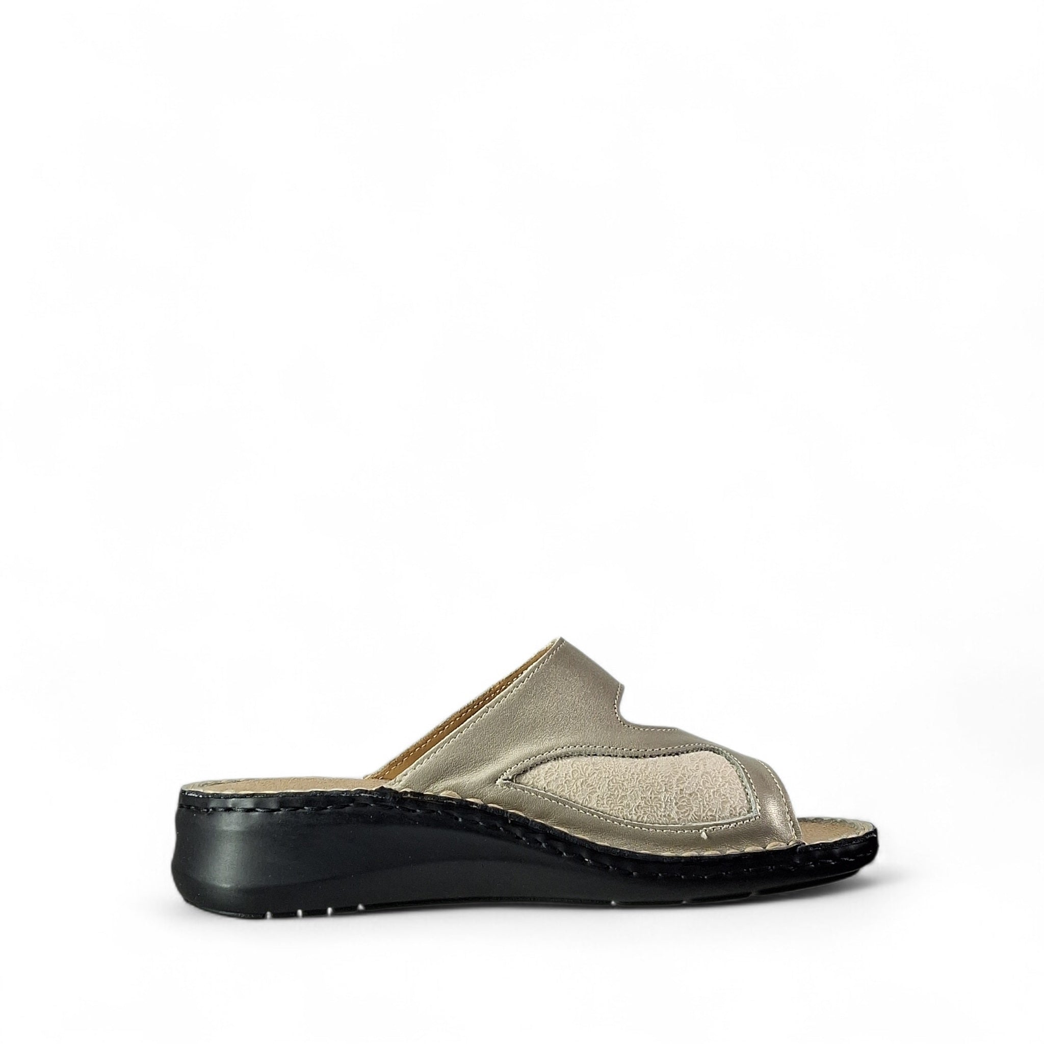 Grunland Dami Ciabatta Estraibile da Donna – Platino - CE025968DAMI