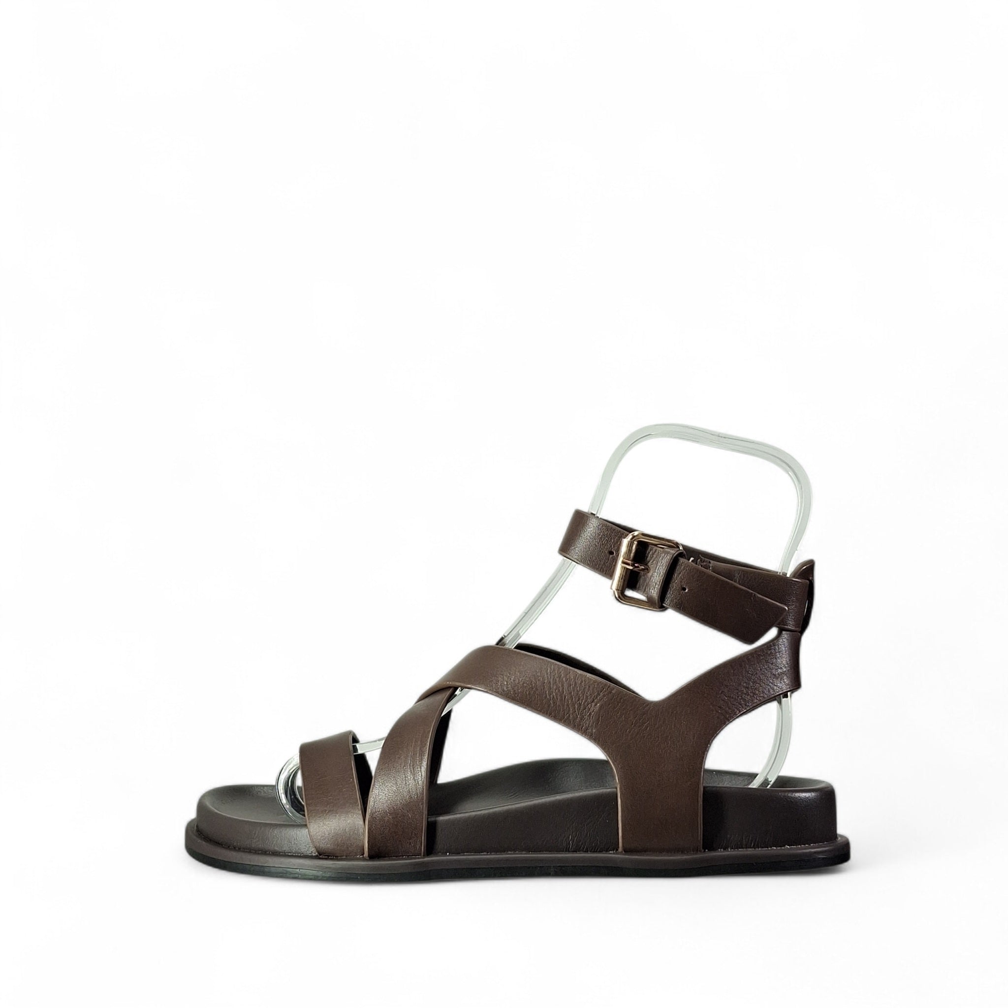 Mormora Manuela Sandali Bassi da Donna – Marrone - 25554-2